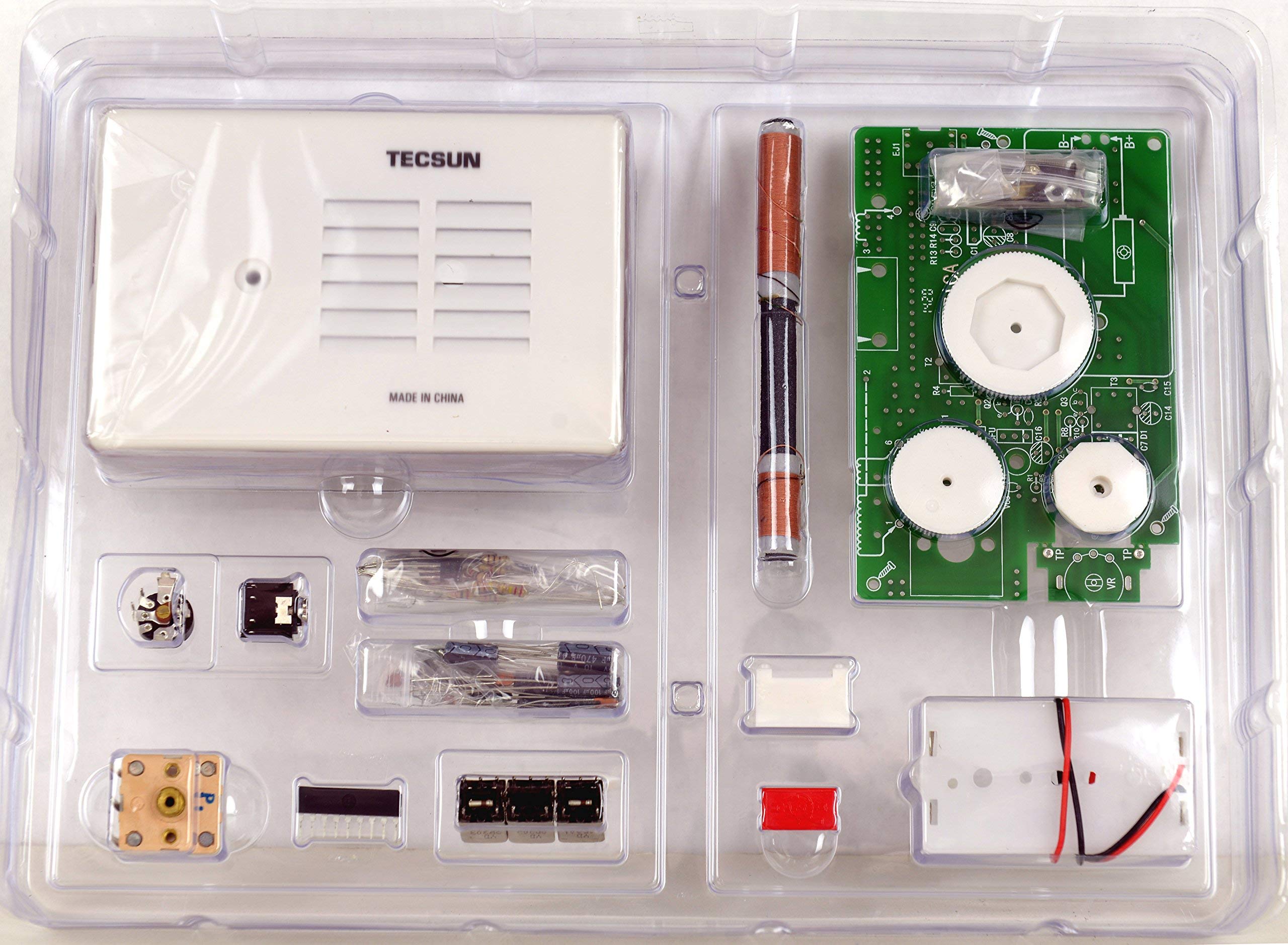 Tecsun 2P3 Am Radio Receiver Kit   Diy For Enthusiasts, Built It Into A Radio Case !