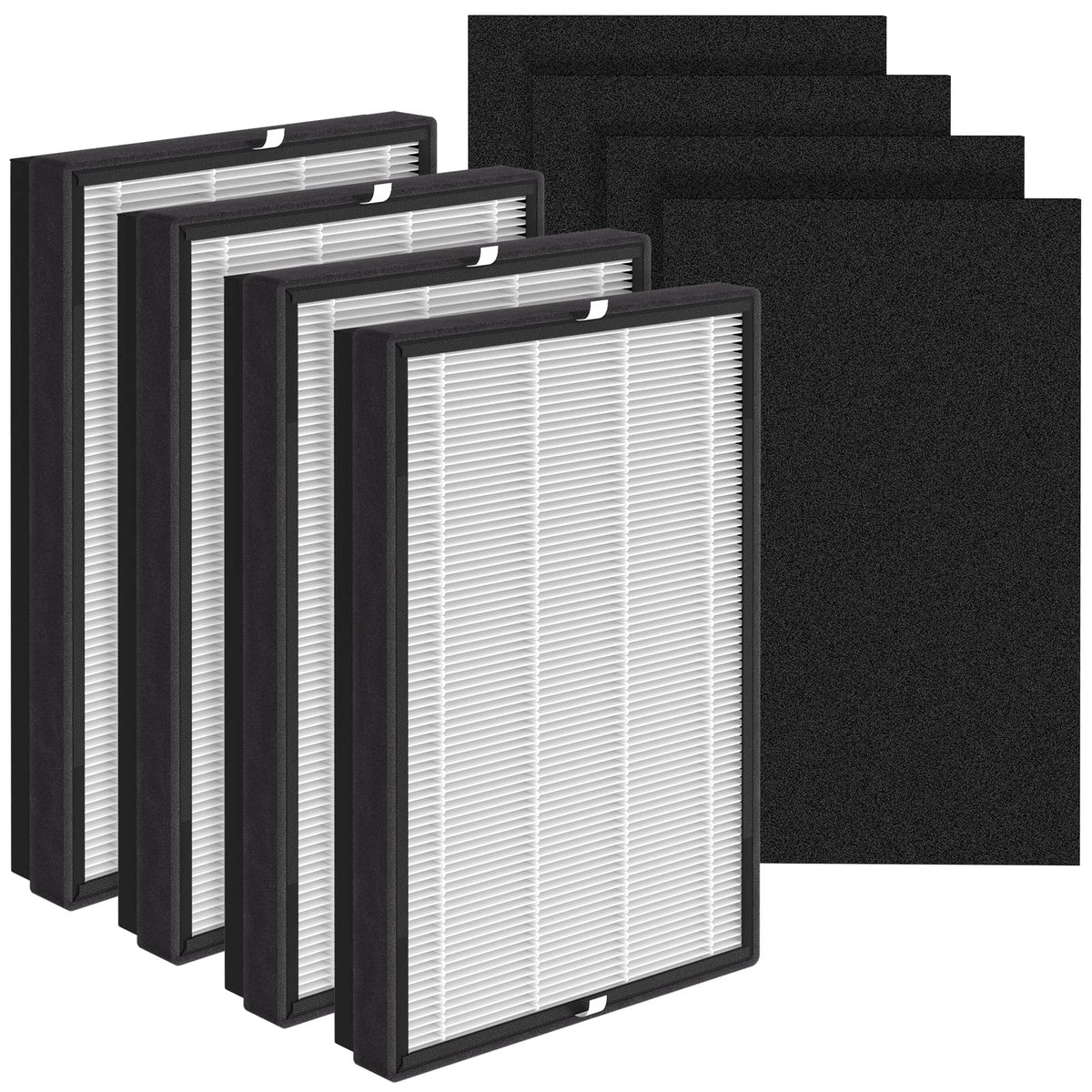 Xbww 4 Packs F2 A2 H13 True Hepa Replacement Filters Compatible With 3M Filtrete Room Air Purifi Er Models Fap C02Wa G2 Fap C03B