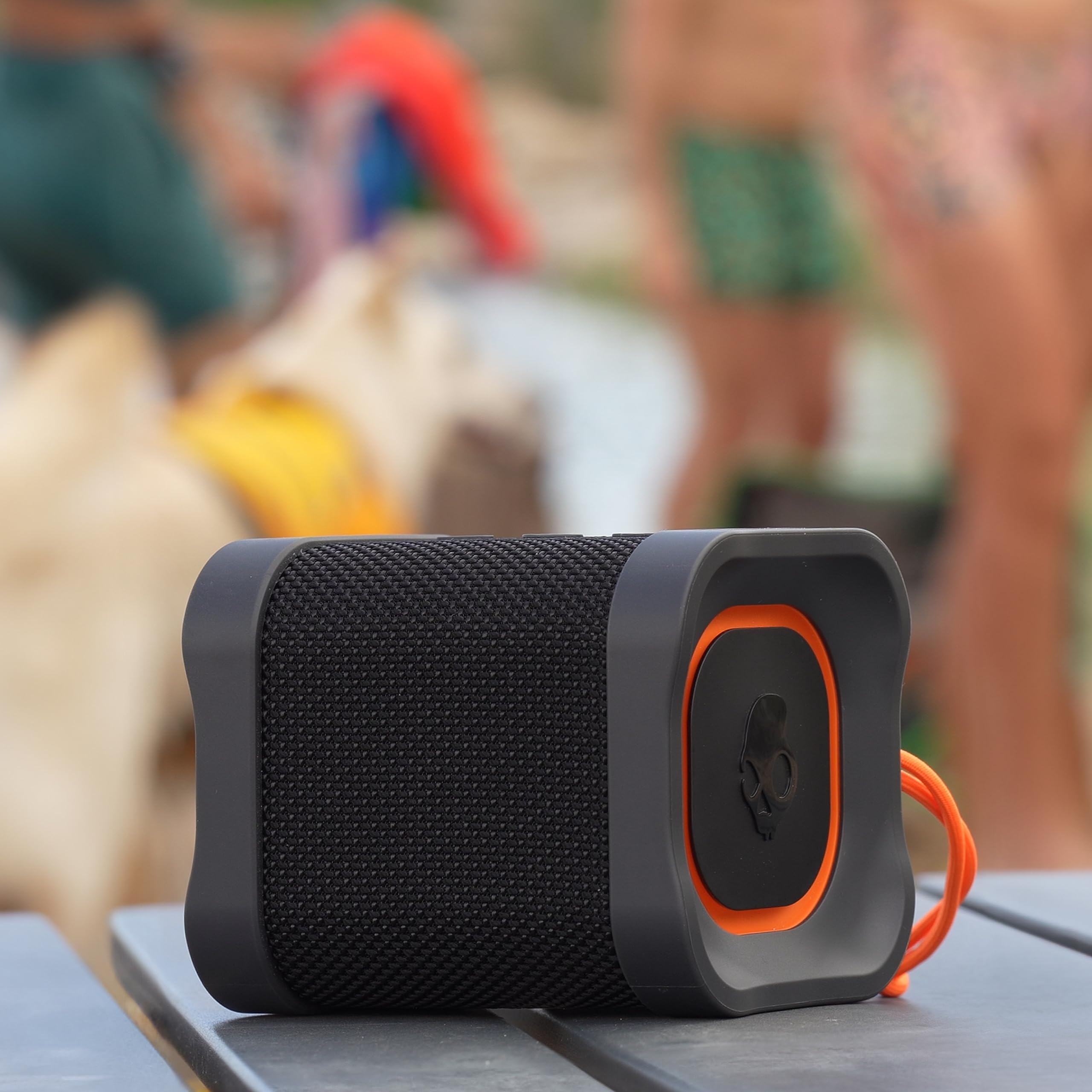 Skullcandy Terrain Mini Wireless Bluetooth Speaker - Ipx7 Waterproof Portable With Dual Custom Passive Radiators, 14 Hour Batter