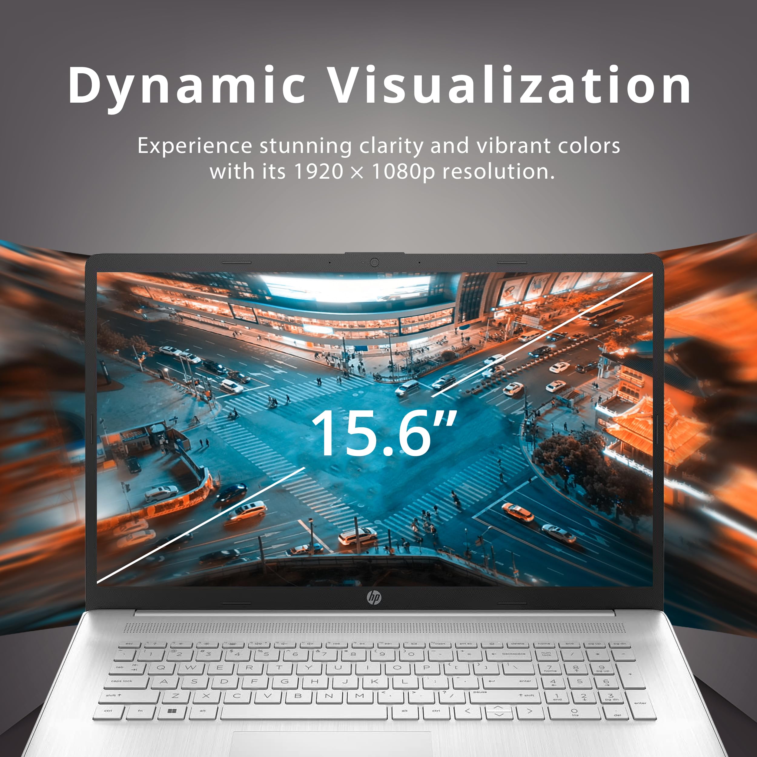 Hp 15.6'' Fhd Laptop, Intel I3-1215U, 8Gb Ddr4 Ram, 256Gb Ssd, Intel Uhd Graphics, Numeric Keypad, Hd Camera, Wifi, Bluetooth, W