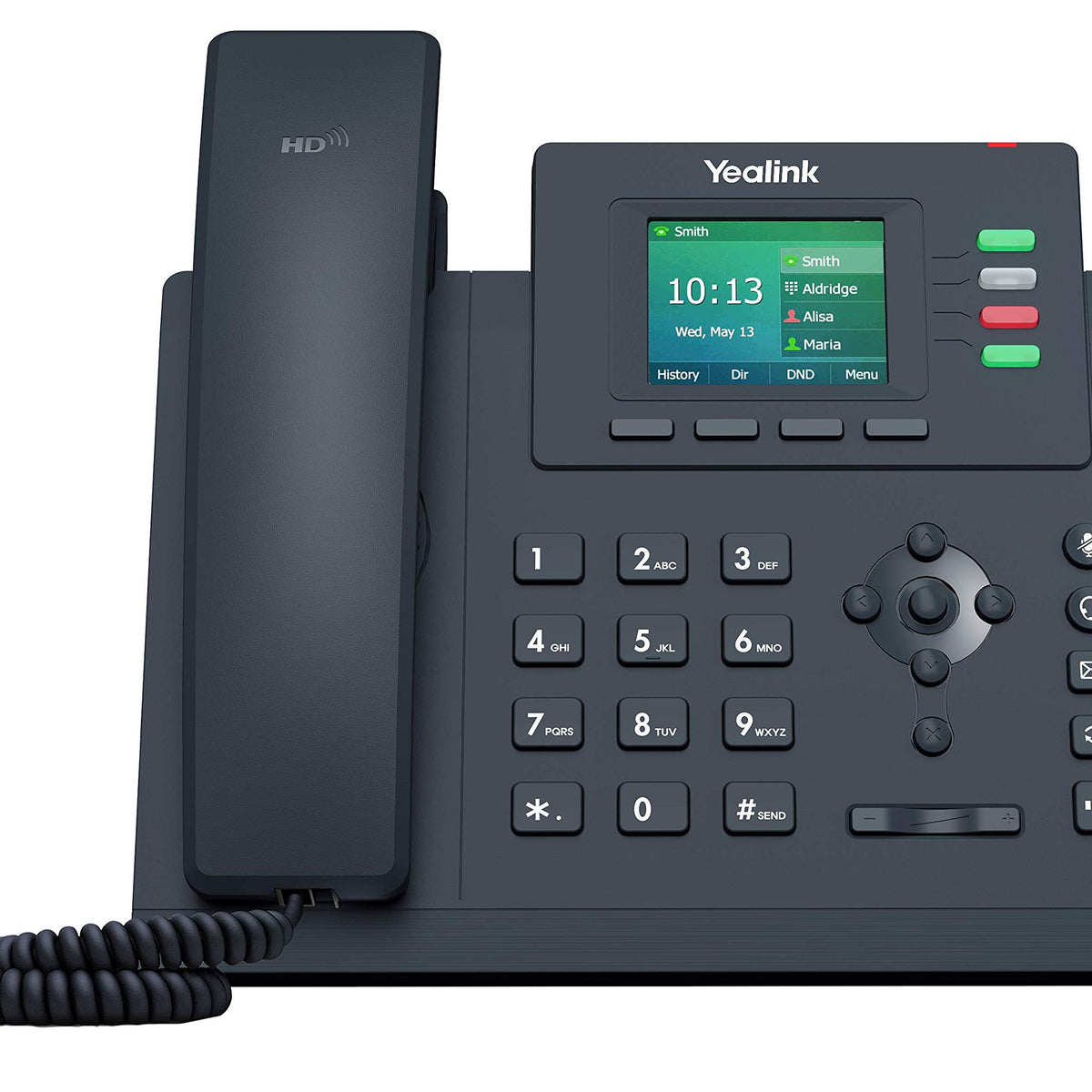 Yealink T33G Ip Phone, 4 Voip Accounts. 2.4-Inch Color Display. Dual-P ...