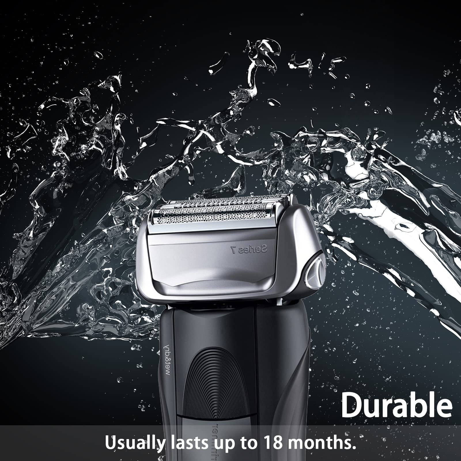 Series 7 70S Replacement Head For For Braun Series 7 Eletric Shaver Replacement Heads, Compatible With Braun 795 790Cc 7899Cc, 7