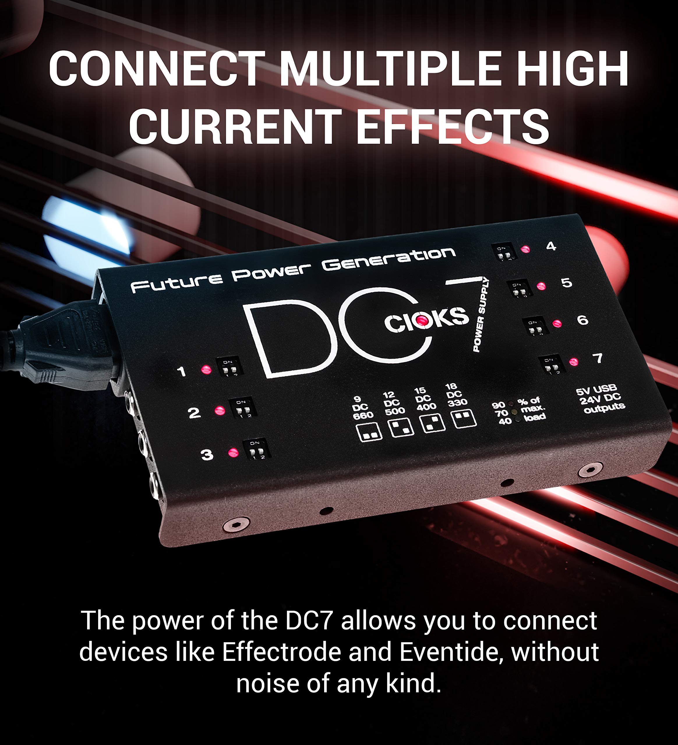 Cioks Dc7 7 Isolated Dc Outlets Power Supply