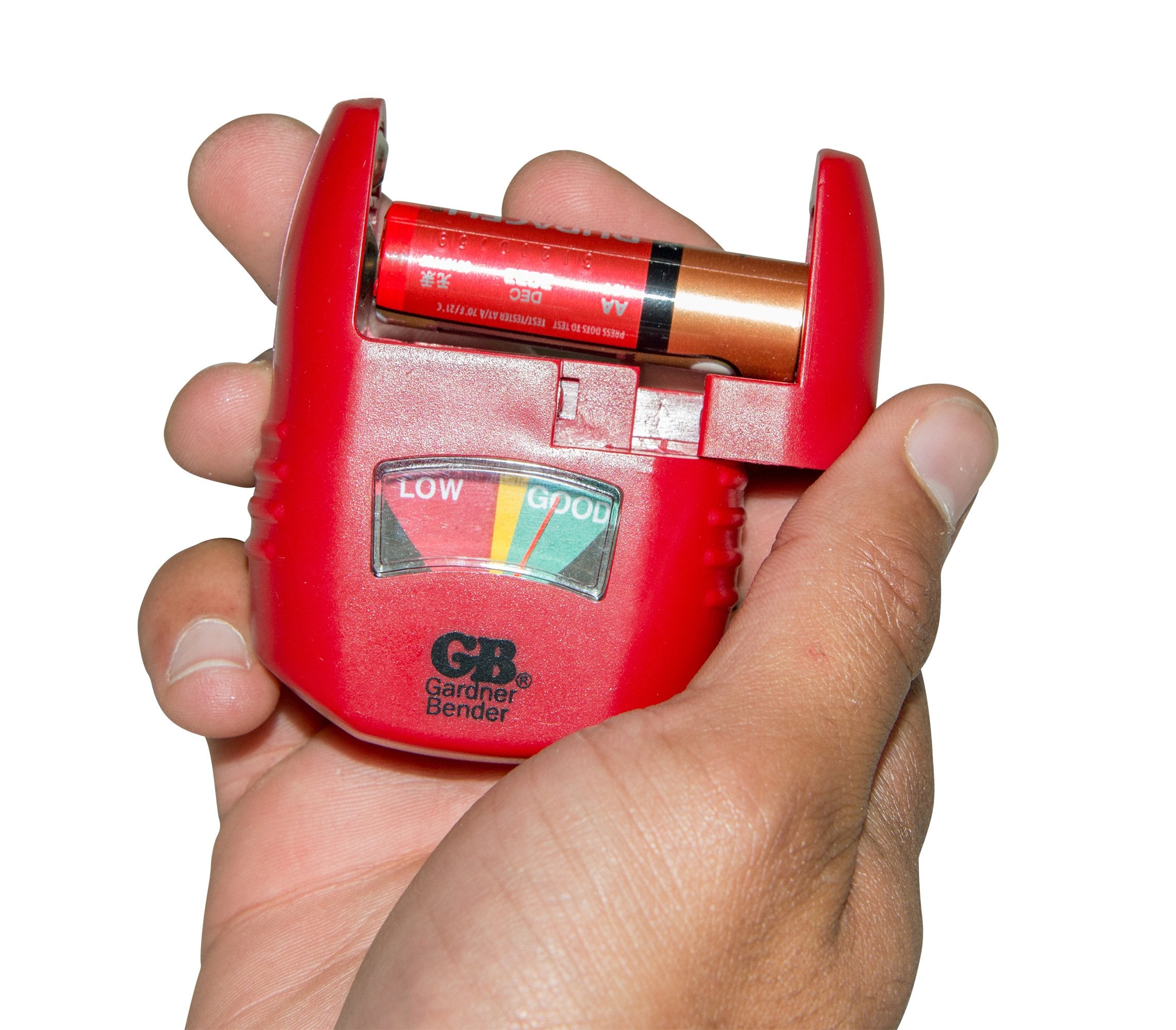Gardner Bender Gbt 3502 Household Analog Battery Tester, Extendable Arm, Easy Read Indicator, Tests: Aa / Aaa / C / D 9V / 1.5 V