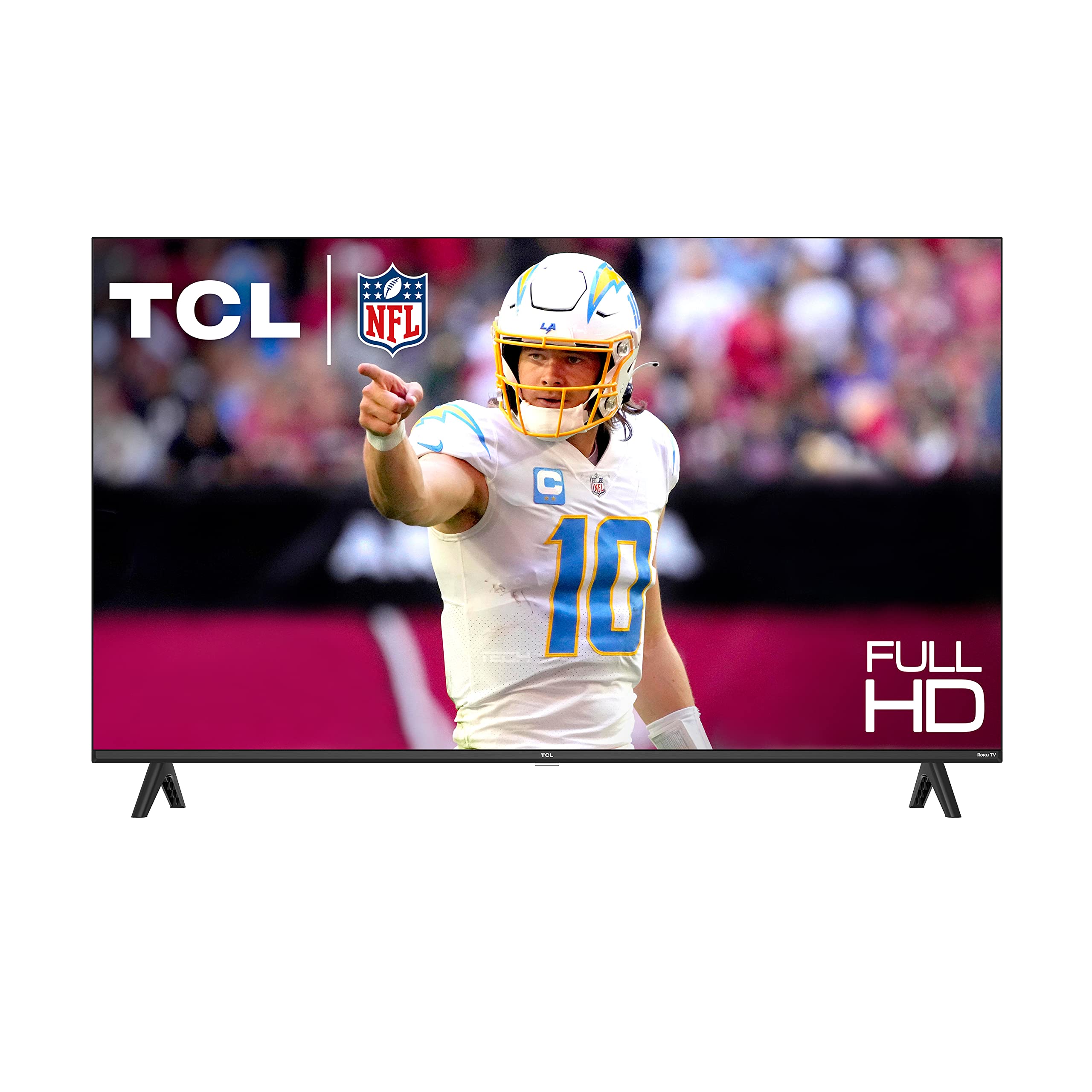 Tcl 43 Inch Class S3 1080P Led Smart Tv With Roku Tv (43S350R, 2023 Model), Compatible With Alexa, Google Assistant, And Apple H