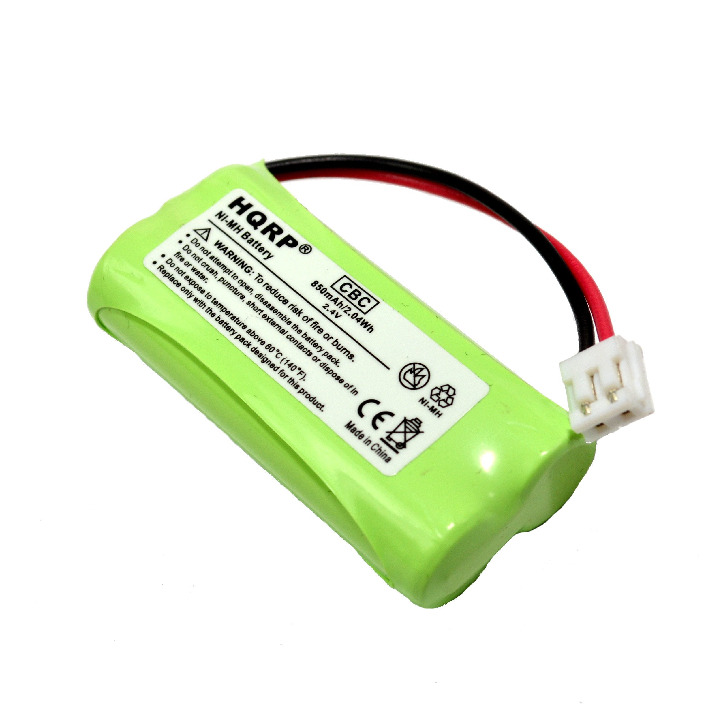 Hqrp Cordless Phone Battery Compatible With Vtech Bt183348 Bt283348 89 1326 00 00 89 1300 00 00 8913260000 89 1300 01 00 89 1330