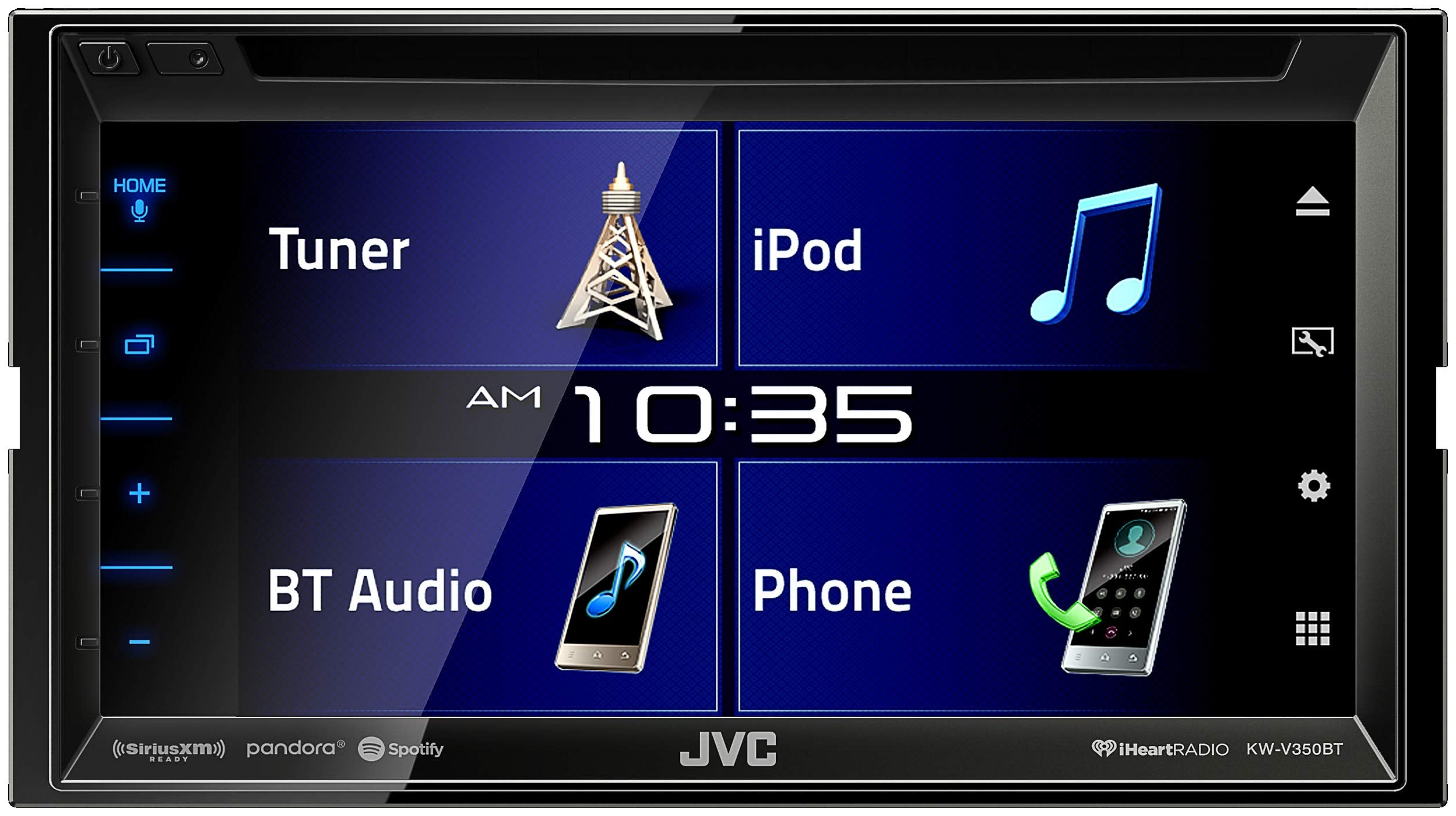 JVC KWV350BT Multimedia Receiver with Bluetooth