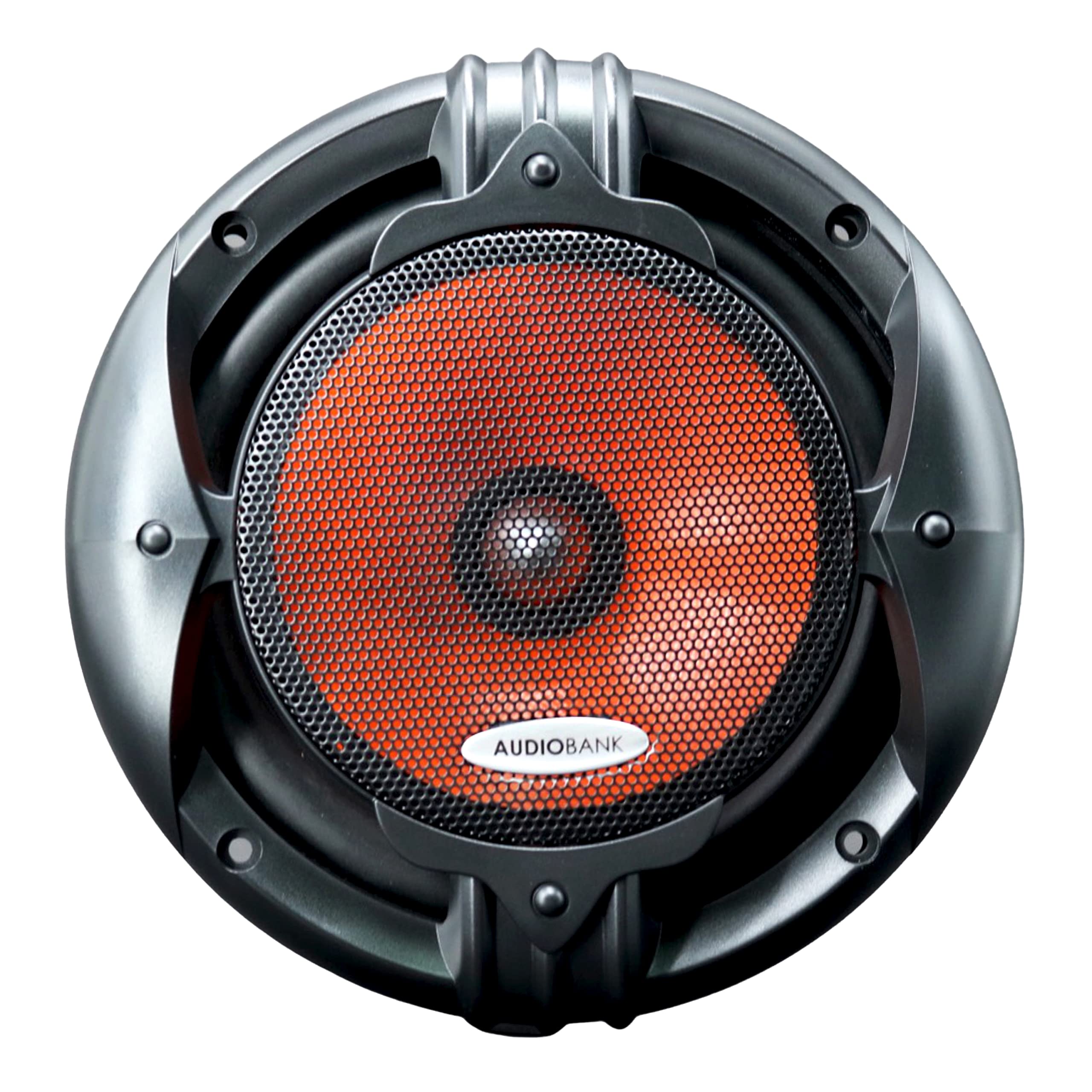 Audiobank 2 Pairs 1000W 6.5-Inch 2-Way Car Audio Component Speaker System 6-1/2In Car Audio Speaker For Car, Atv, Rv, Motorcycle