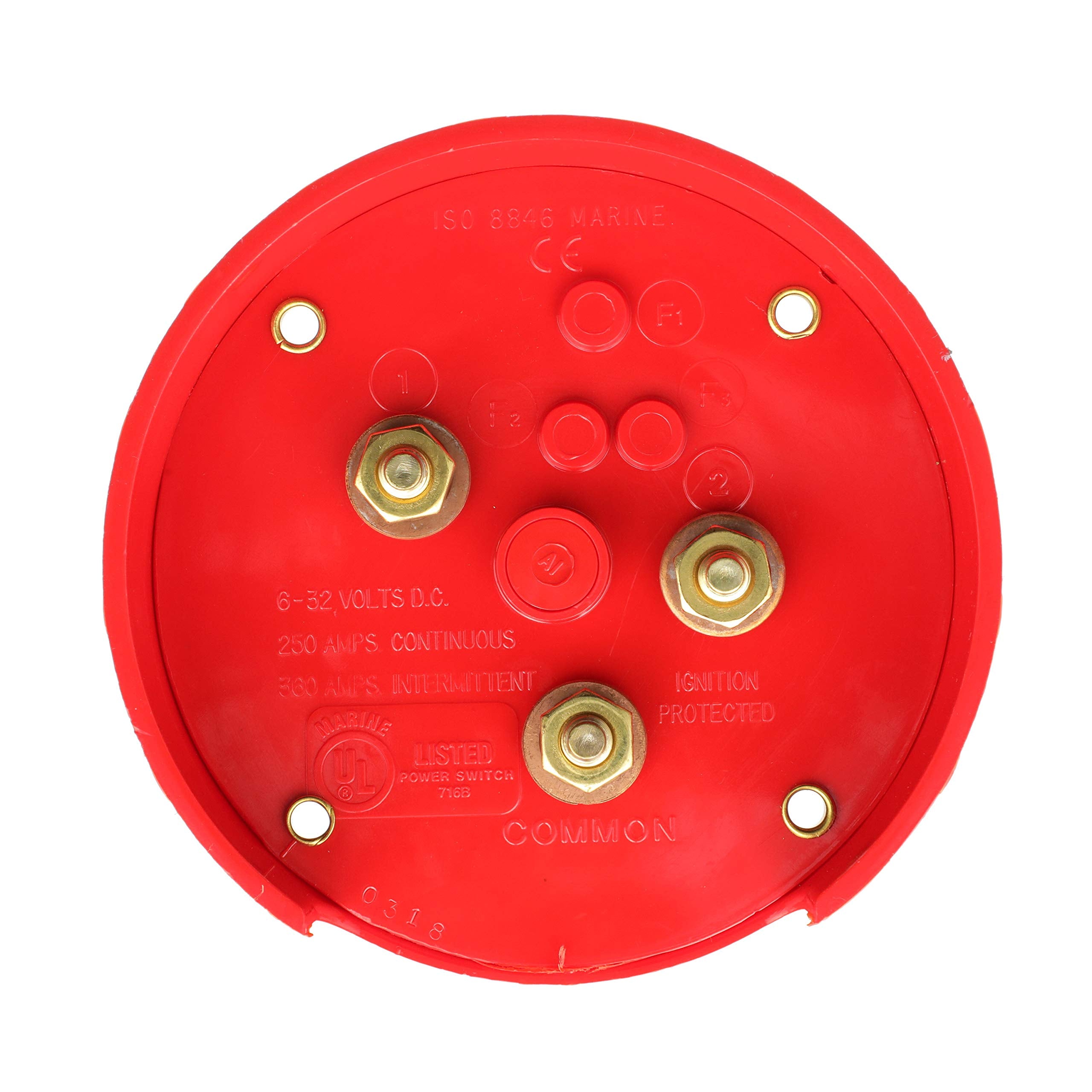 Seachoice Battery Select Switch, Disconnect Isolator Cutoff, Dual, 12  50V