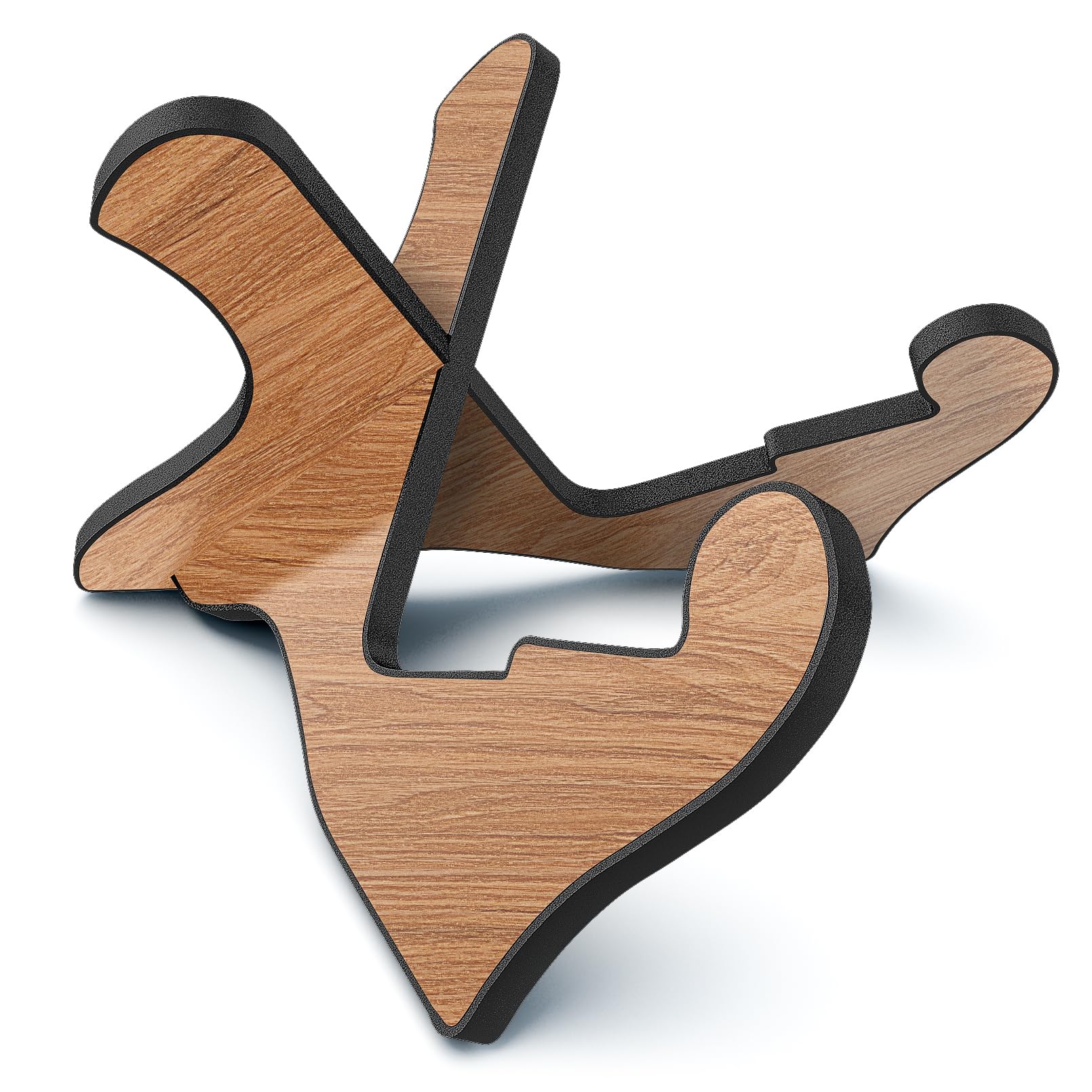 LALAOKS 1Pair Guitar Stand Wooden Guitar Stand Portable Folding Instrument Holder for Acoustic Classic Electric Bass Guitar Sape