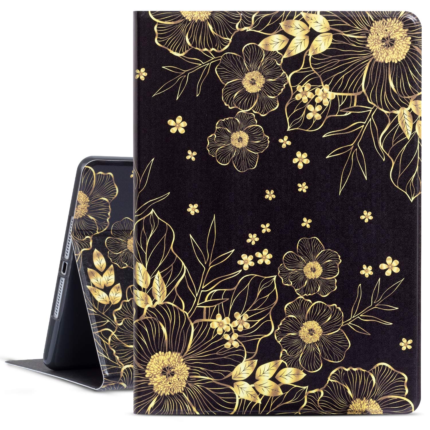 Ipad Air 2 Cover, Gofupa 9.7 Ipad 6Th/ 5Th Generation Cases Premium Leather Folio Case And Multiple Viewing Angles Stand For Ipa