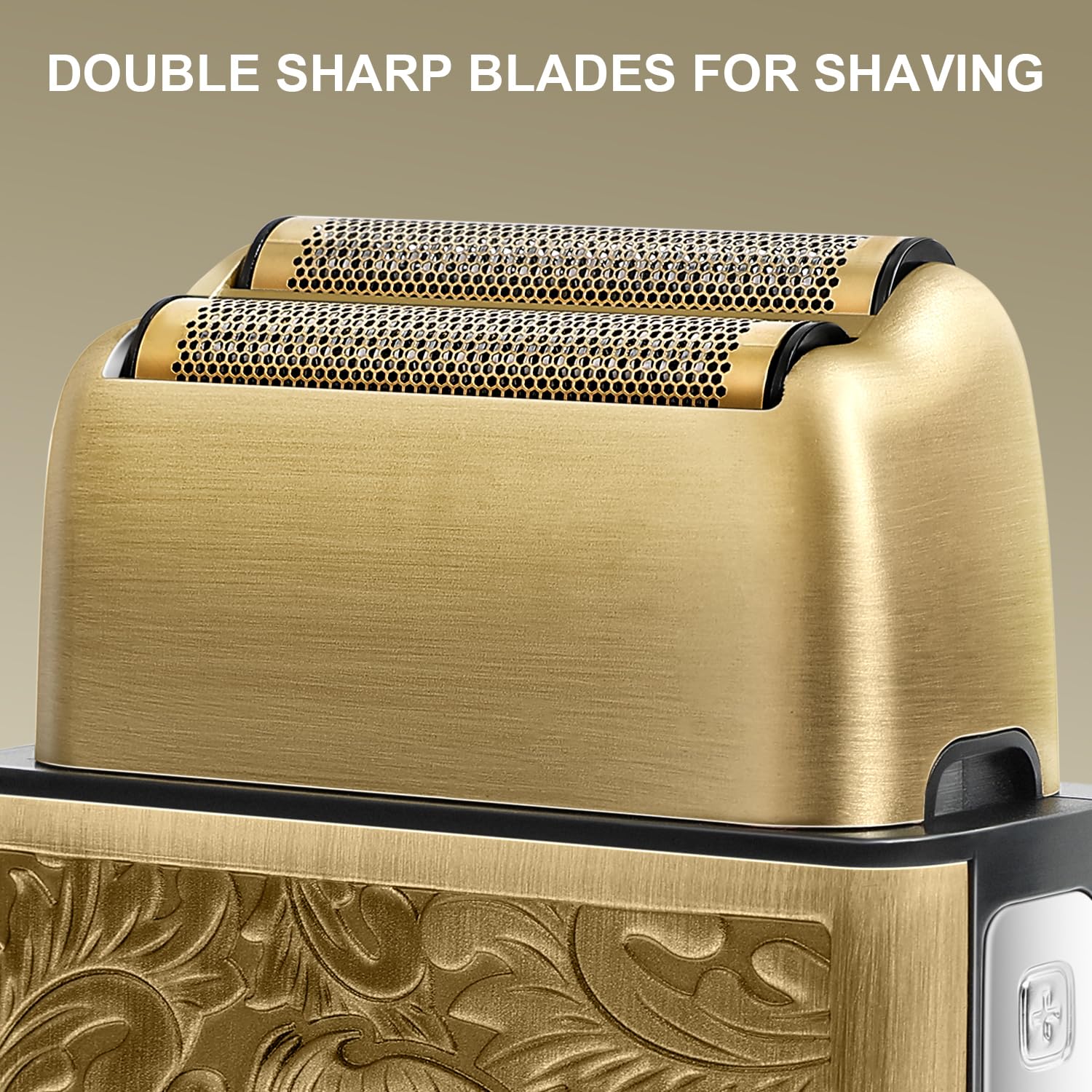 Gec Shavers For Bald Men, Foil Shaver With 3 Adjustable Speeds, Rechargeable Shaver Trimmer With Led Display For Face Barber Sup