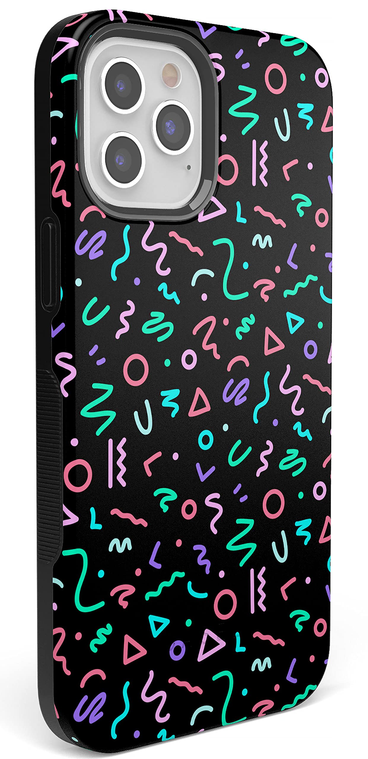 Casely Iphone 12 Pro Max Case | Compatible With Magsafe | Always Vibing | Glow In The Dark Retro Case