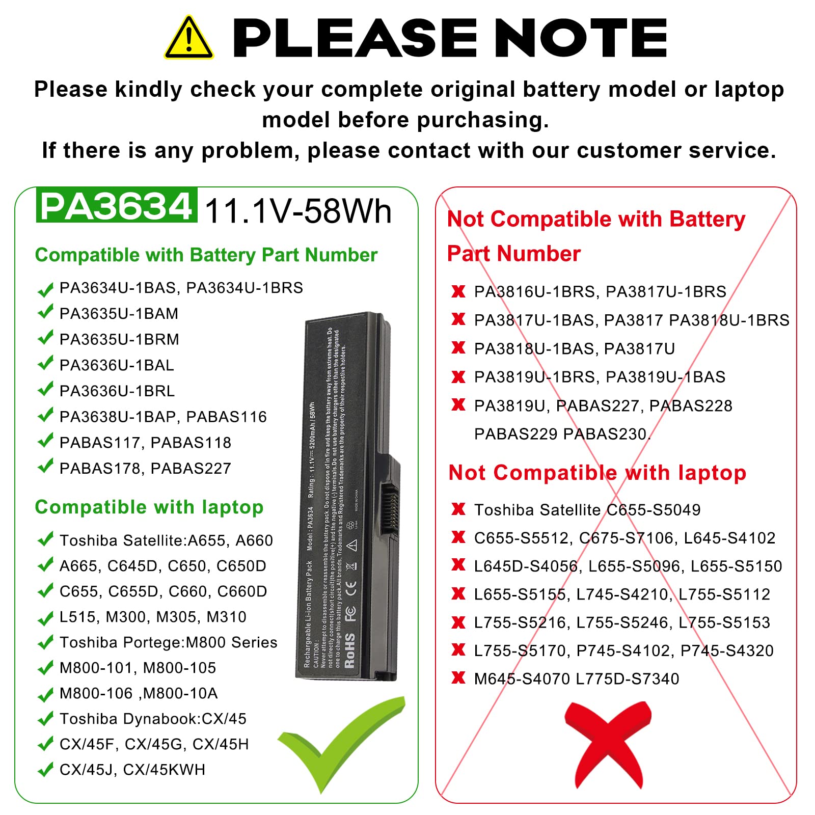 Pa3634U 1Bas Laptop Battery For Toshiba Satellite A665 C655 L645 L645D L650 L650D L655 L655D L670 L675 M300 M301 M305 M505 U405,
