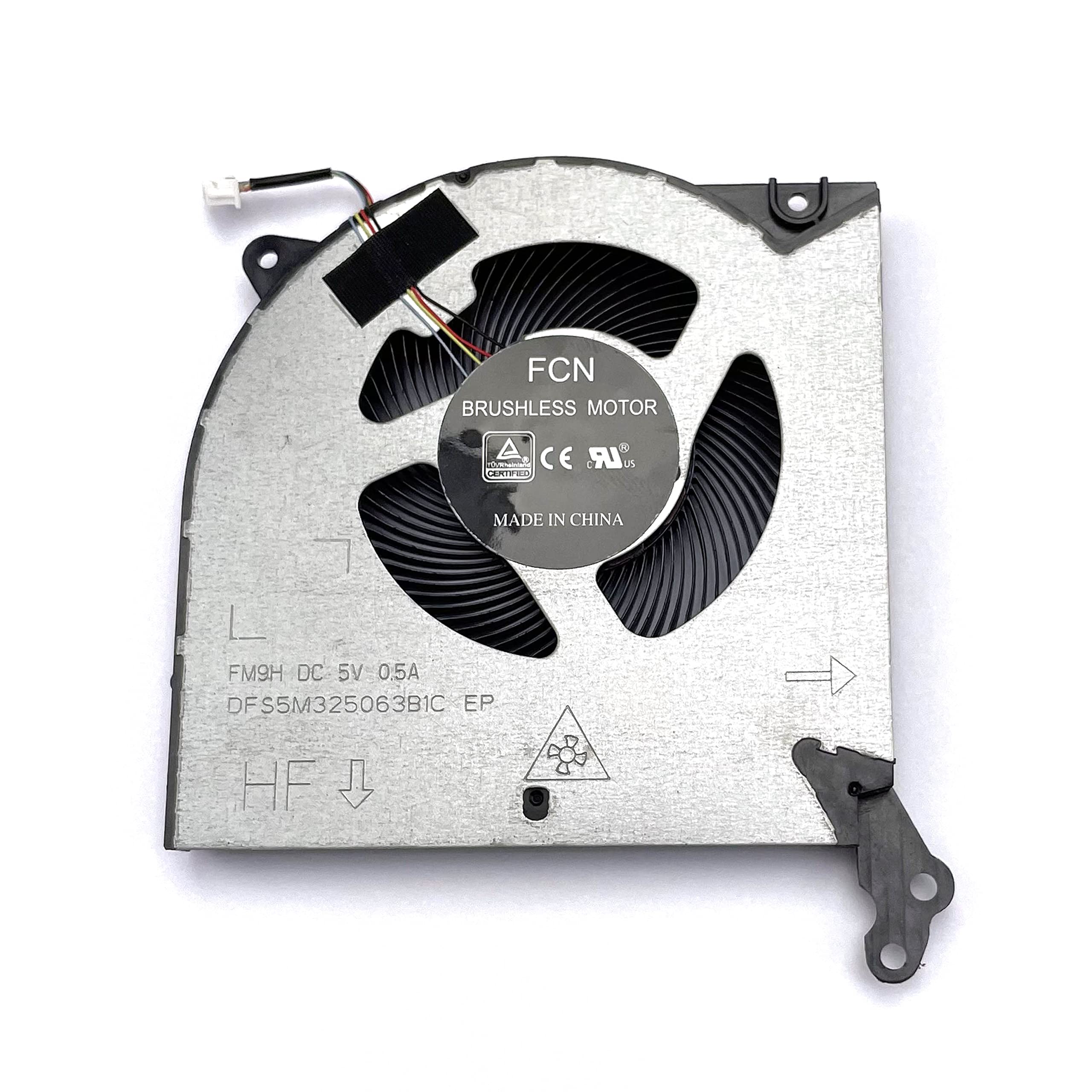 Bestparts New Cpu+Gpu 5V Cooling Fan Replacement For Lenovo Legion 15.6'' Y7000P 2020H Y550 15E Y7000 R7000(2020)Legion5 5I 15Im