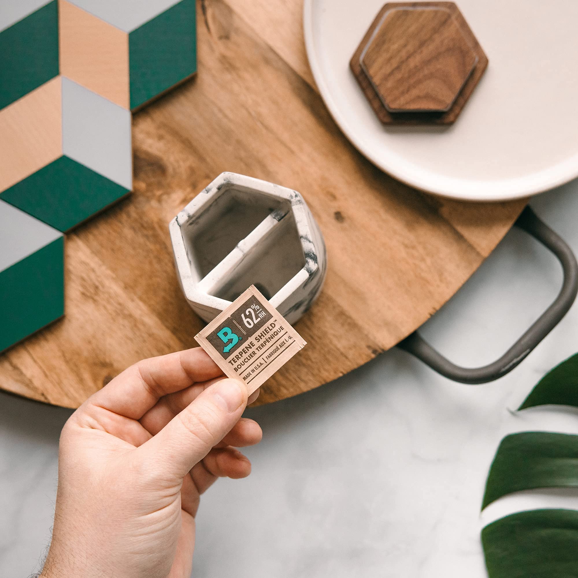 Boveda 62% Two Way Humidity Control Pack For Storing 1 Lb   Size 67   Single   Moisture Absorber For Storage Containers   Humidi