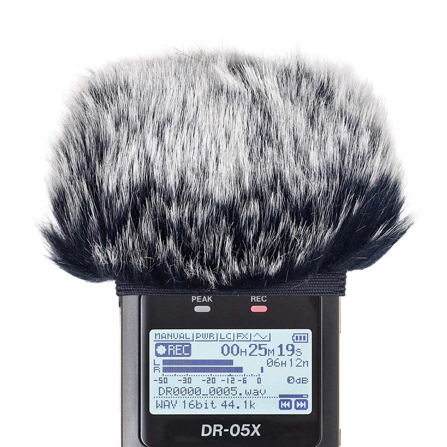 Outdoor Microphone Windscreen for DR 05X DR 05 Mic Recorders,Furry Tascam Windscreen Cover by SUNMON