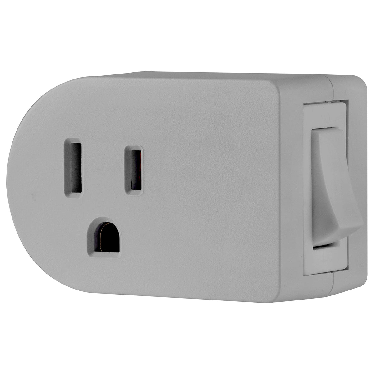 Ultrapro Grounded Power Switch, Outlet Extender, 3 Prong, Easy To Install, For Indoor Lights And Small Appliances, Energy Effici