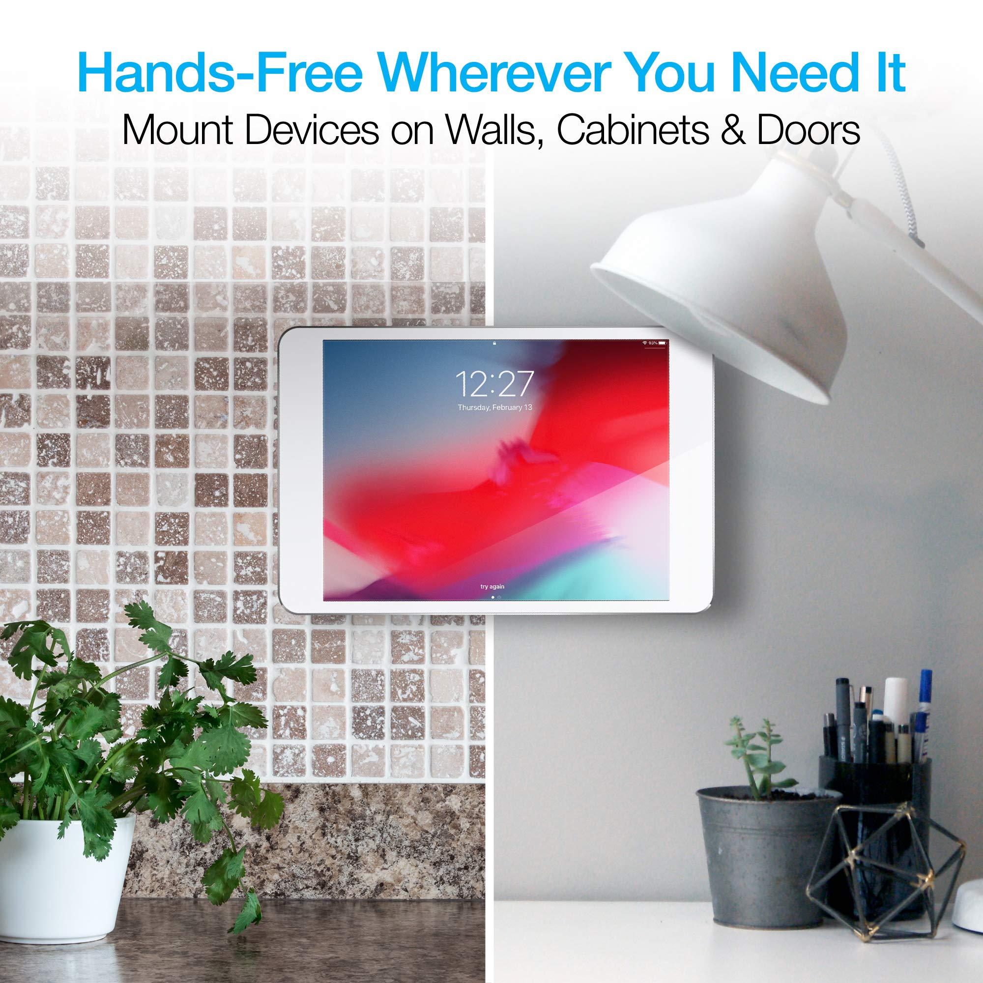 Naztech Magbuddy Anywhere Magnetic Phone Holder Tablet Mount Hands-Free - Easily Install Universal Compatibility For Iphone 16,