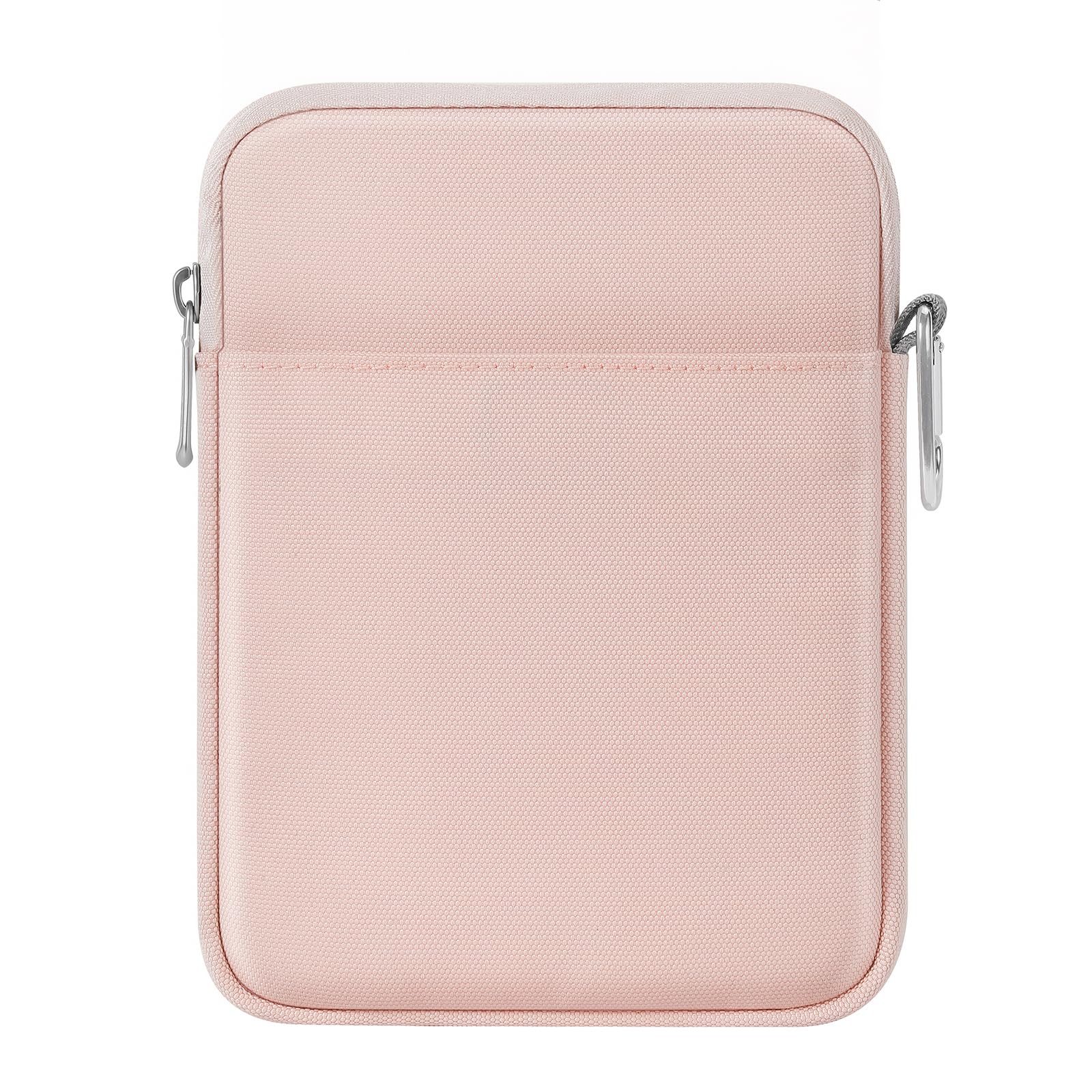 Moko 6 7 Inch Kindle Sleeve Bag, Protective Nylon Cover Compatible with Kindle Paperwhite 2021, Fire 7 2022, All New Kindle/Kids (11th Generation) 2022, Kindle Oasis E Reader, Pink