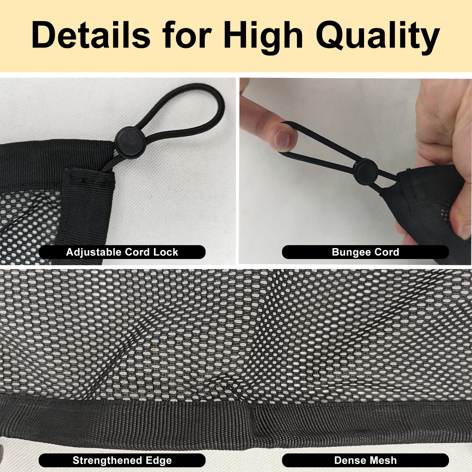Cable Management Net Under Desk, 39Pcs Extra Large Cable Net, Flexible Privacy Mesh Cable Management Net, Under Desk Net, Invisi