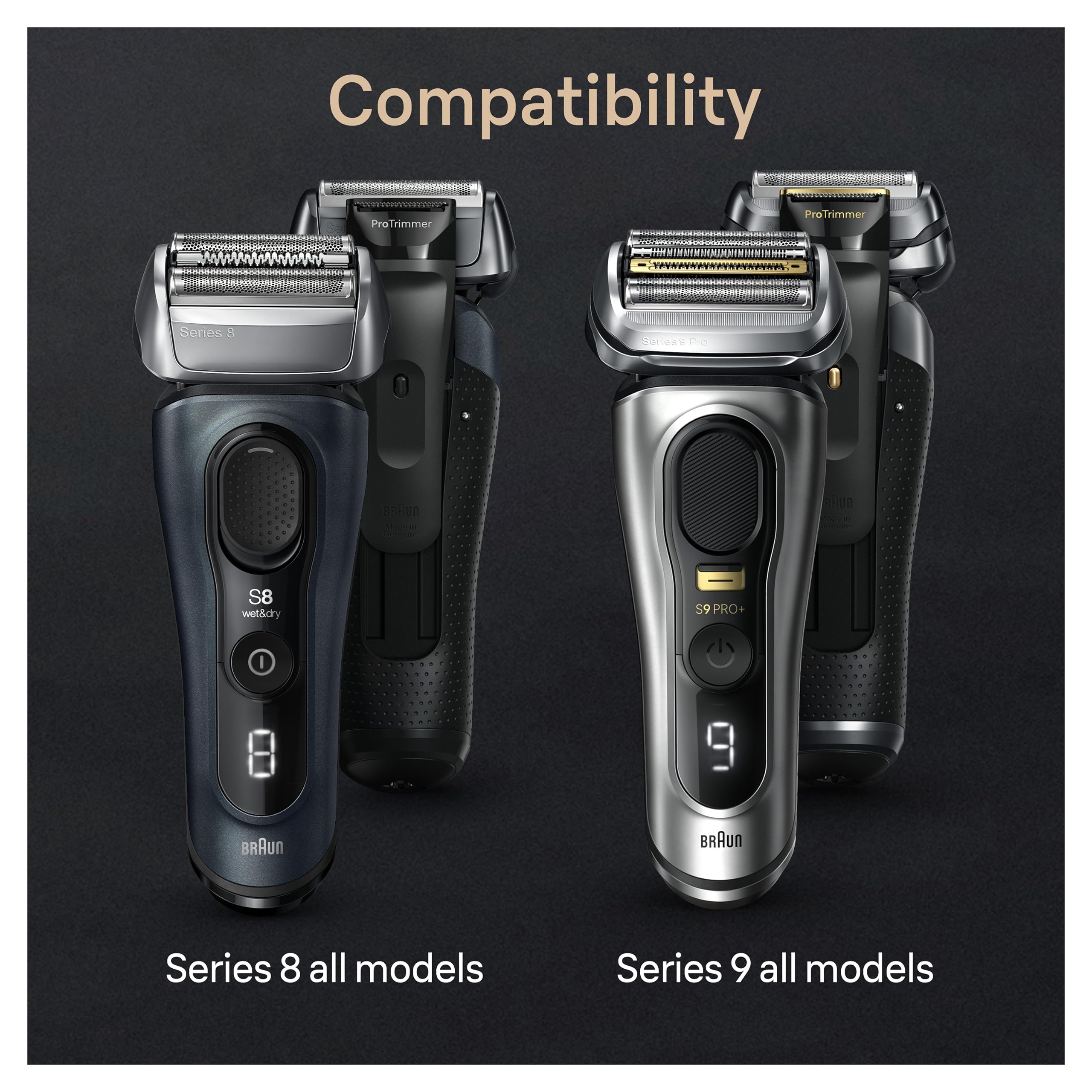 Braun Powercase For Electric Razors For Men, Compatible With Braun Series 9 Pro, Series 9 And Series 8 Electric Shavers, Portabl