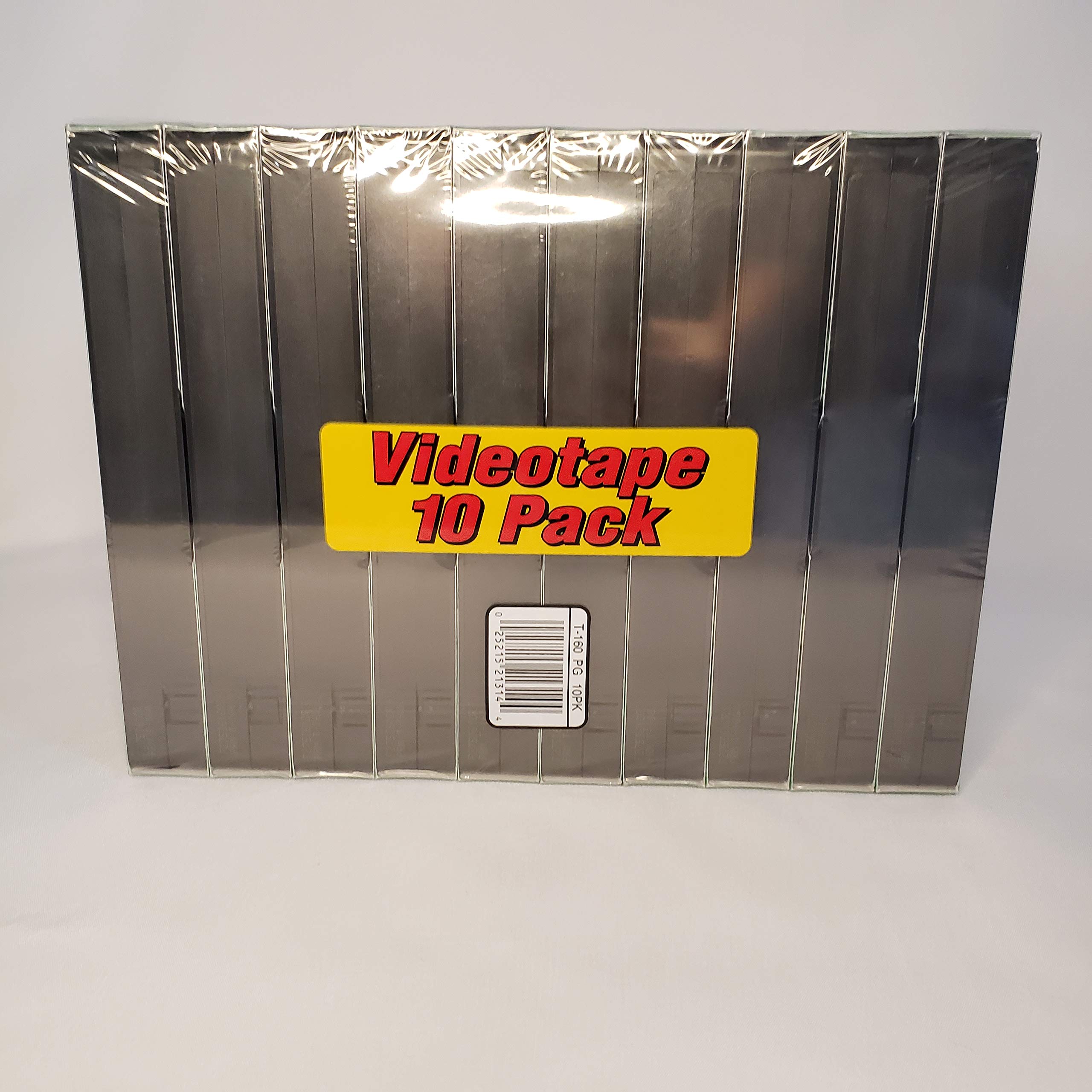 Maxell Standard Grade T-160 Vhs Videotapes 10-Pack