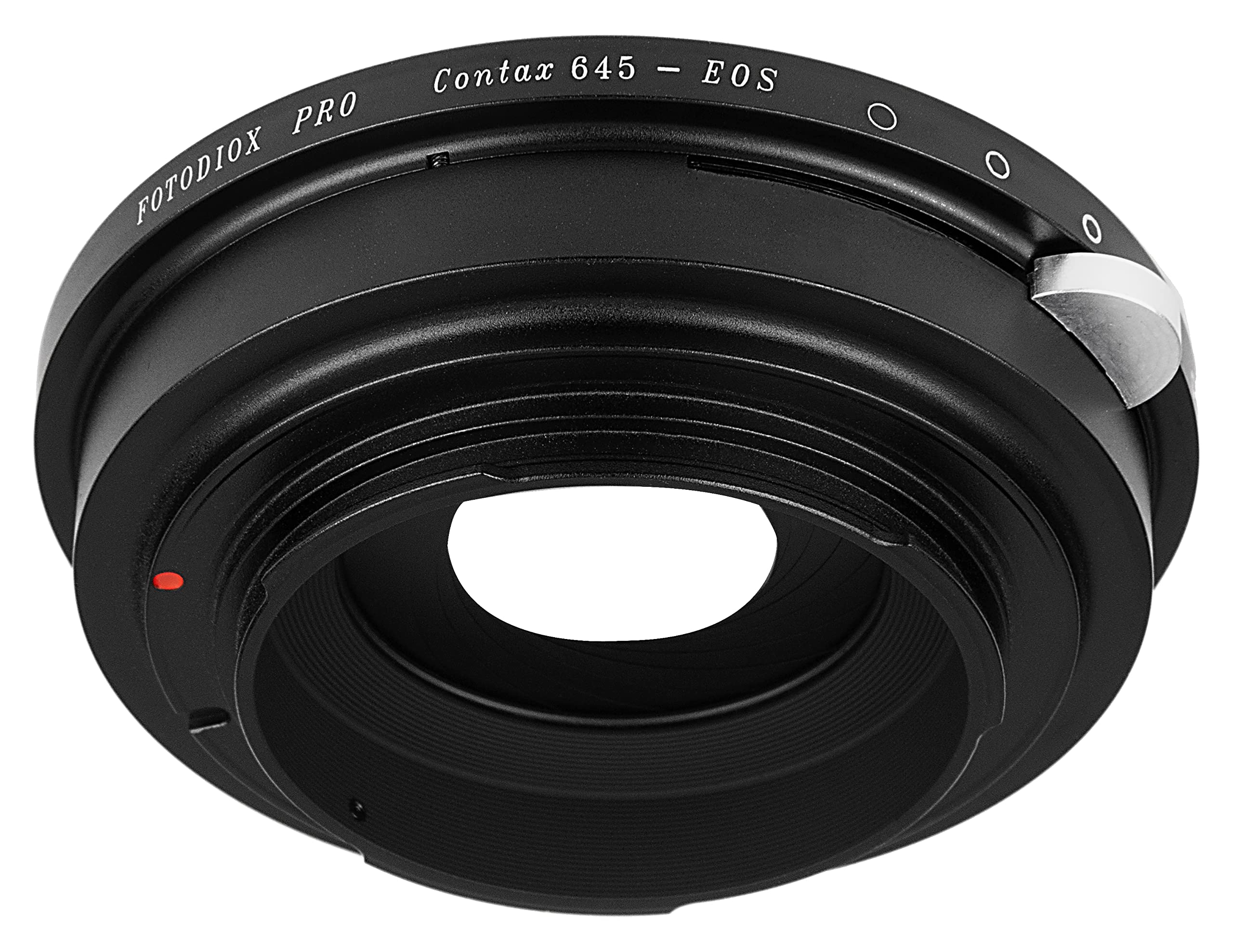 Fotodiox Pro Iris Lens Mount Adapter Compatible With Contax 645 Lenses To Canon Eos Ef/Ef-S Cameras