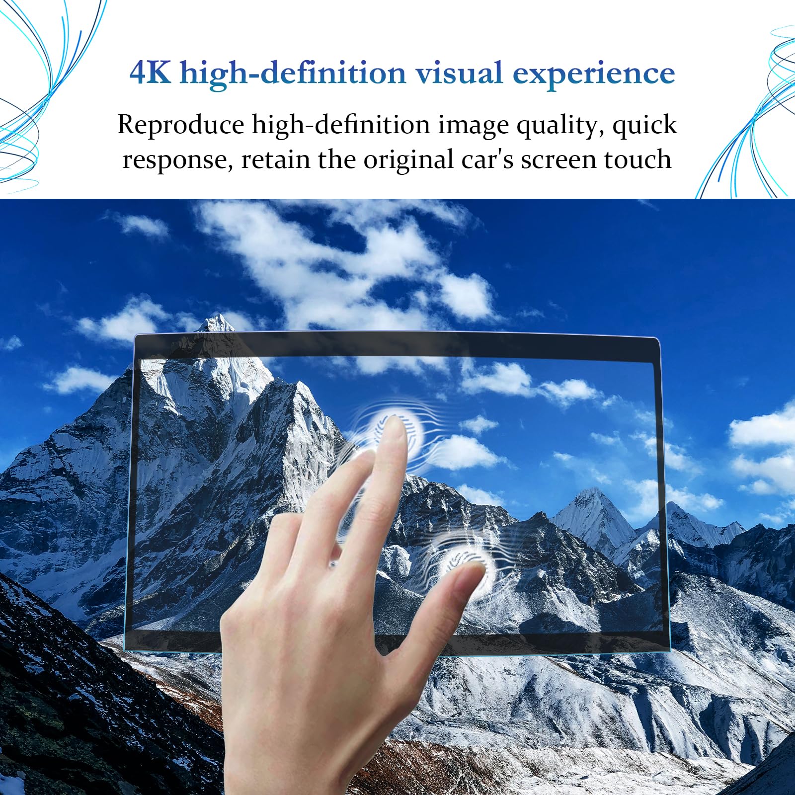 Sktu Screen Protector For 2016 2018 Honda Pilot Passport 2016 2020 Honda Ridgeline Navigation Display Pilot 2018 Accessories Anti Scratch Hd Clear