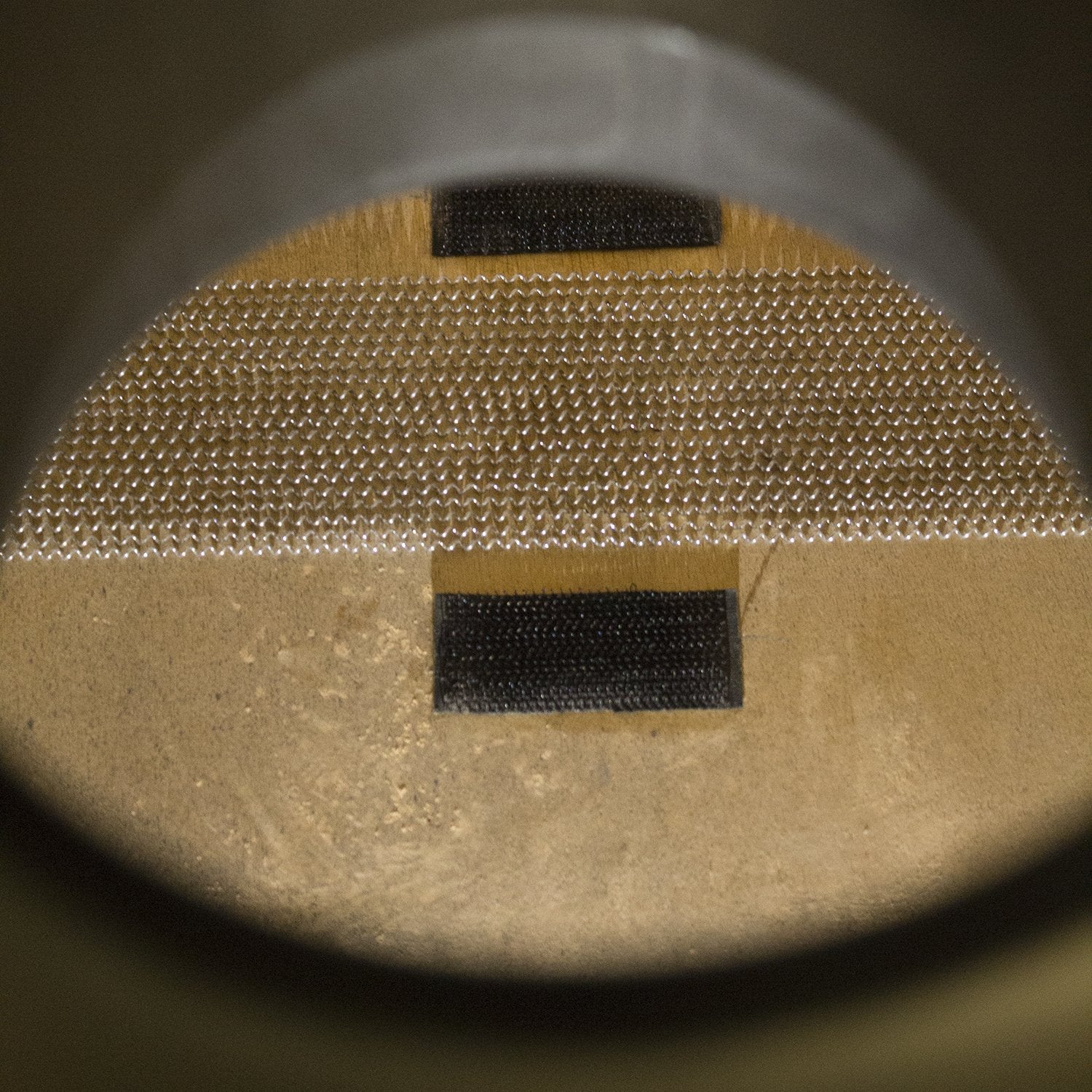 Sawtooth Harmony Series Hand Stained Spirit Design Satin Black Compact Cajon Percussion Box