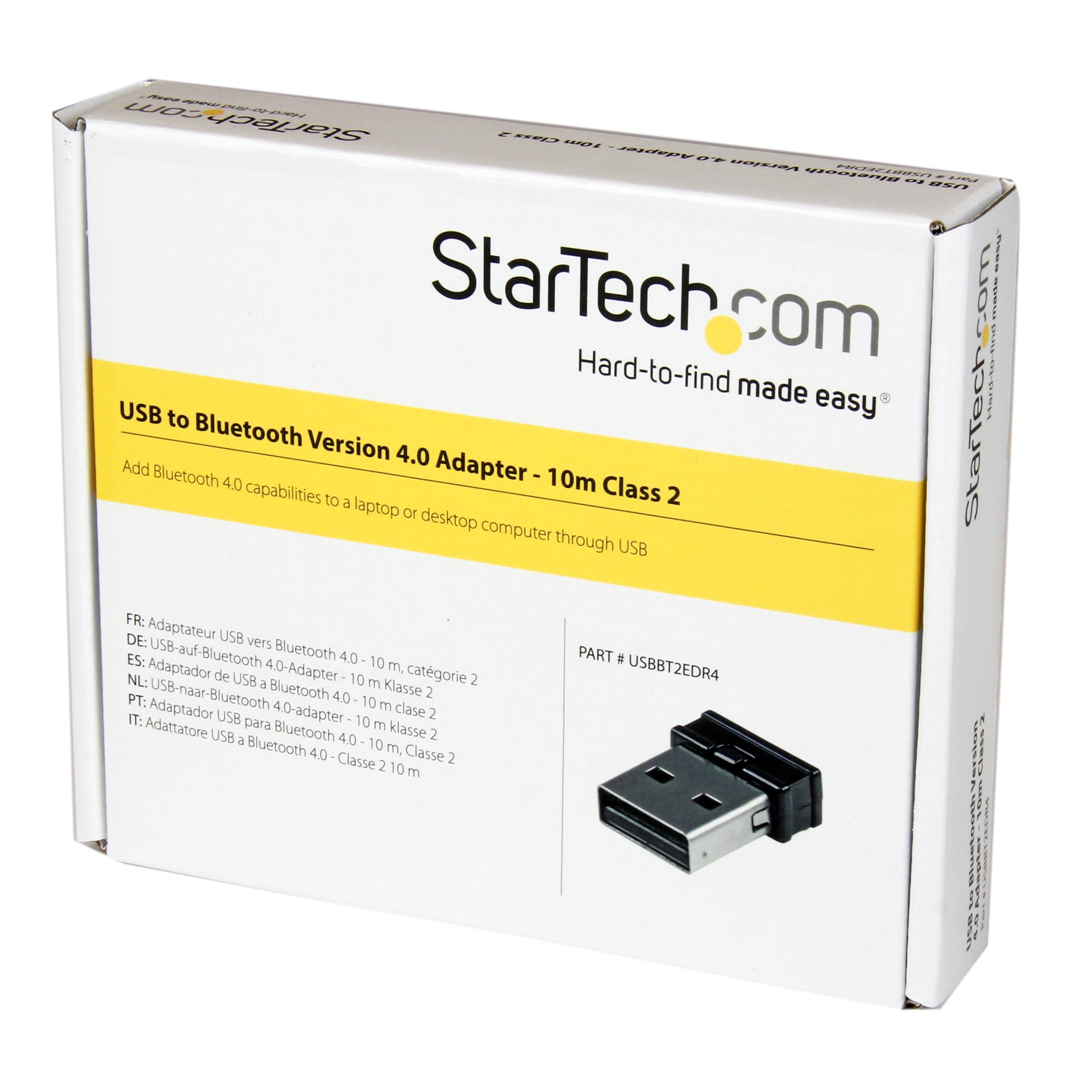 Startech.Com Mini Usb Bluetooth 4.0 Adapter   10M (33Ft) Class 2 Edr Wireless Dongle   Usb Bluetooth Dongle   Bluetooth Smart Re