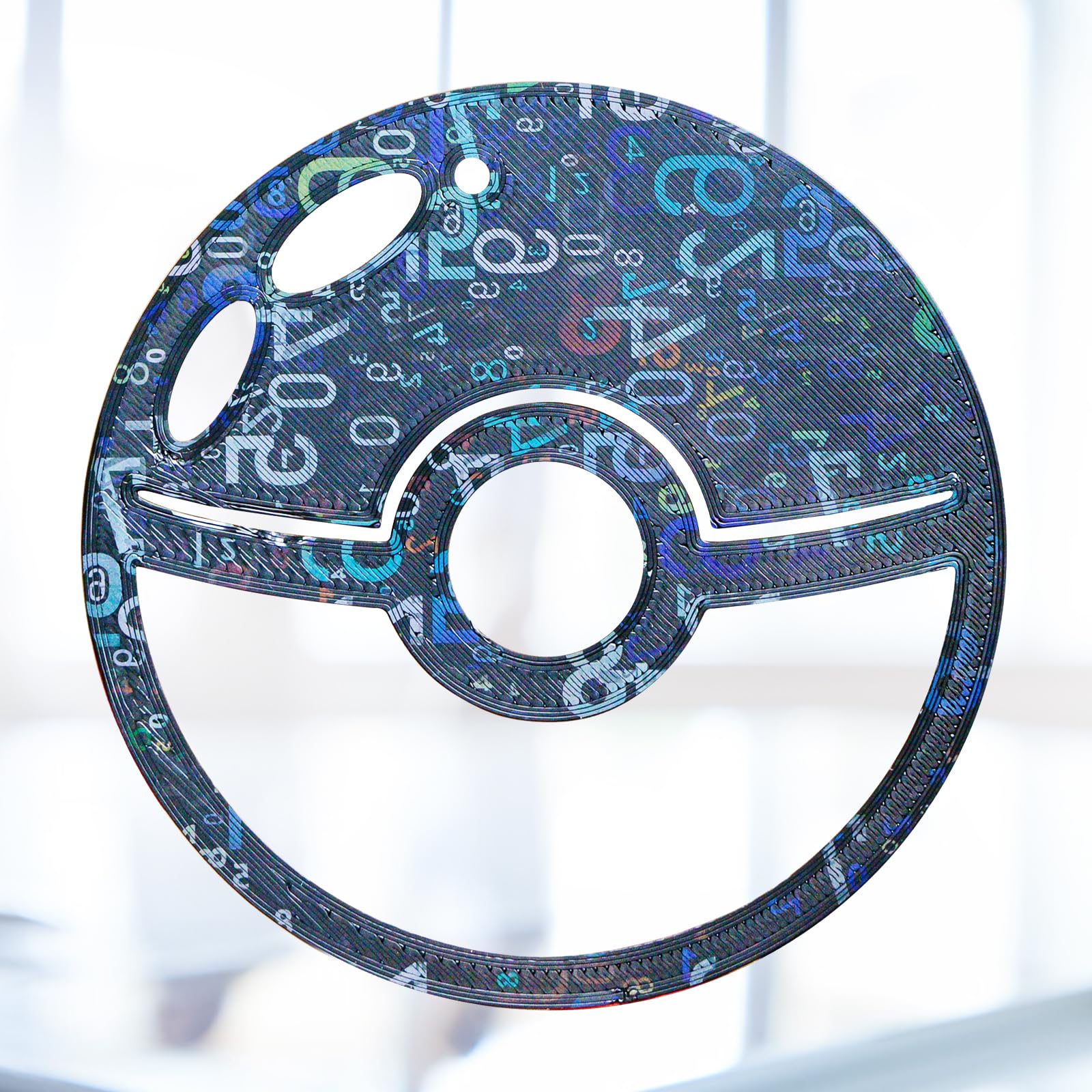 Ajoyib Pey (Numerals & Alphabet) 3D Printing Bed Adhesive Build Sheet Compatible With Bambu Lab A1 P1P X1C 257Mm