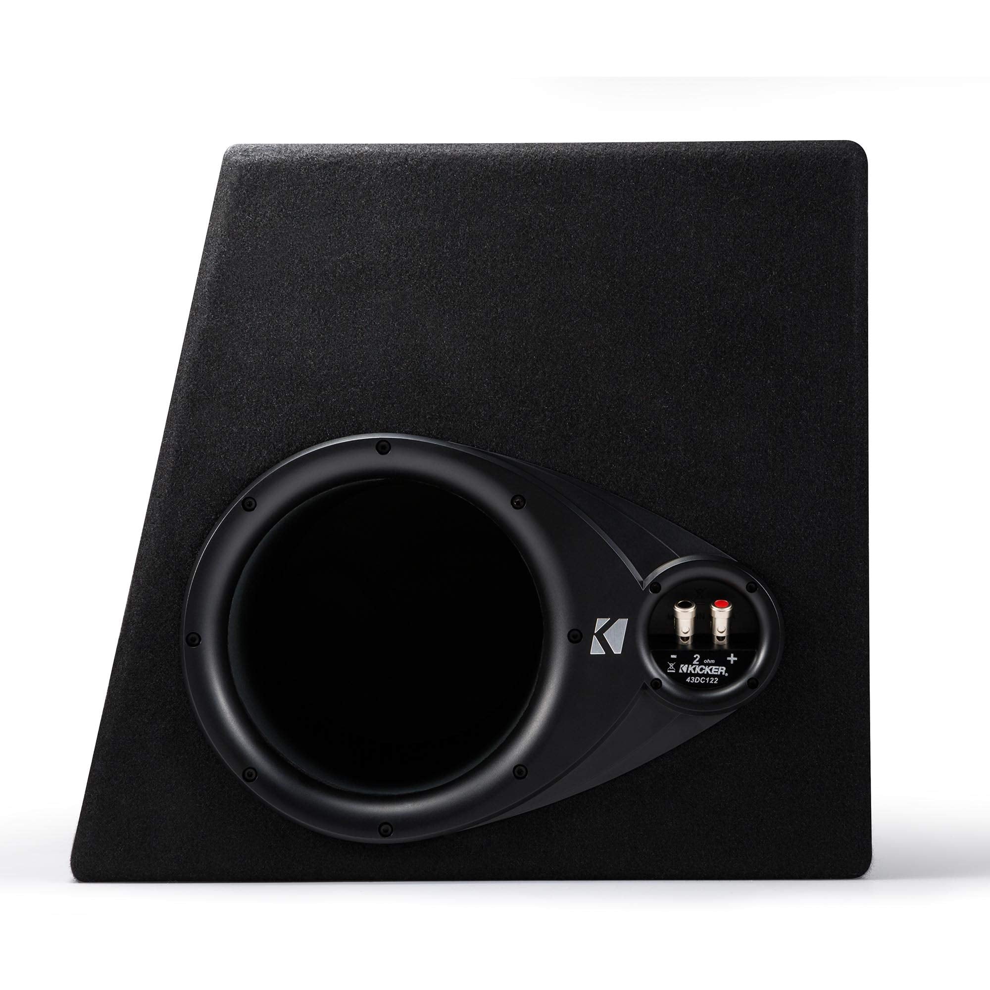 Kicker 43Dc122 Dual Comp 12 Inch Vented Subwoofer Enclosure 2 Ohm, Rohs Compliant