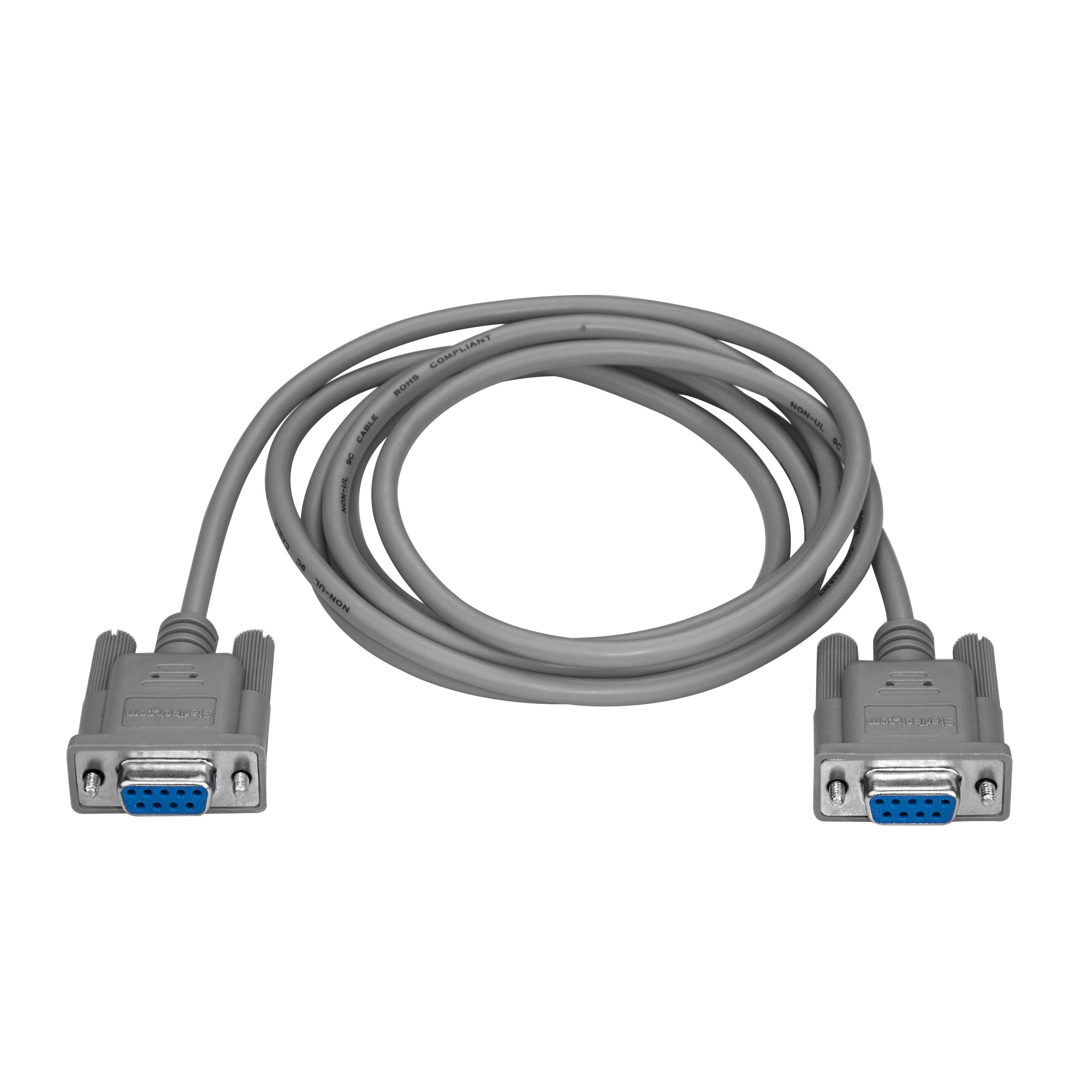 Startech.Com 6 Ft Straight Through Serial Cable   Db9 F/F   Serial Cable   Db 9 (F) To Db 9 (F)   6 Ft (Mxt100Ff)