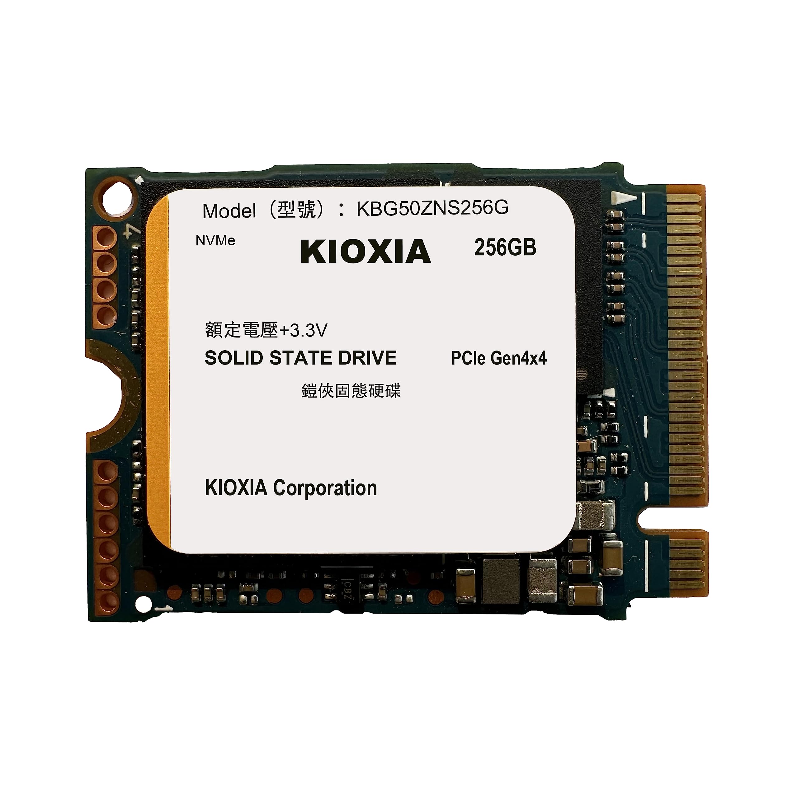 Kioxia Ssd 256 Gb M.2 2230 30Mm Nvme Pcie 4.0 Gen 4 X 4 Bg5 (Oem)