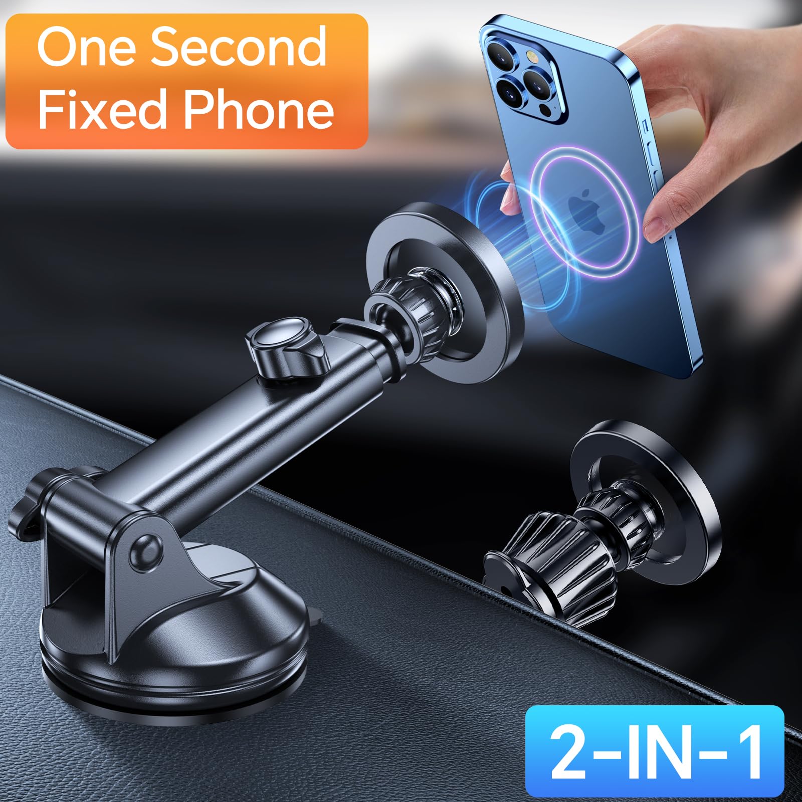 For Magsafe Car Mount? Windshield + Vent + Dash ? Magnetic Phone Holder For Car Phone Holder Mount Cell Phone Holders For Your C