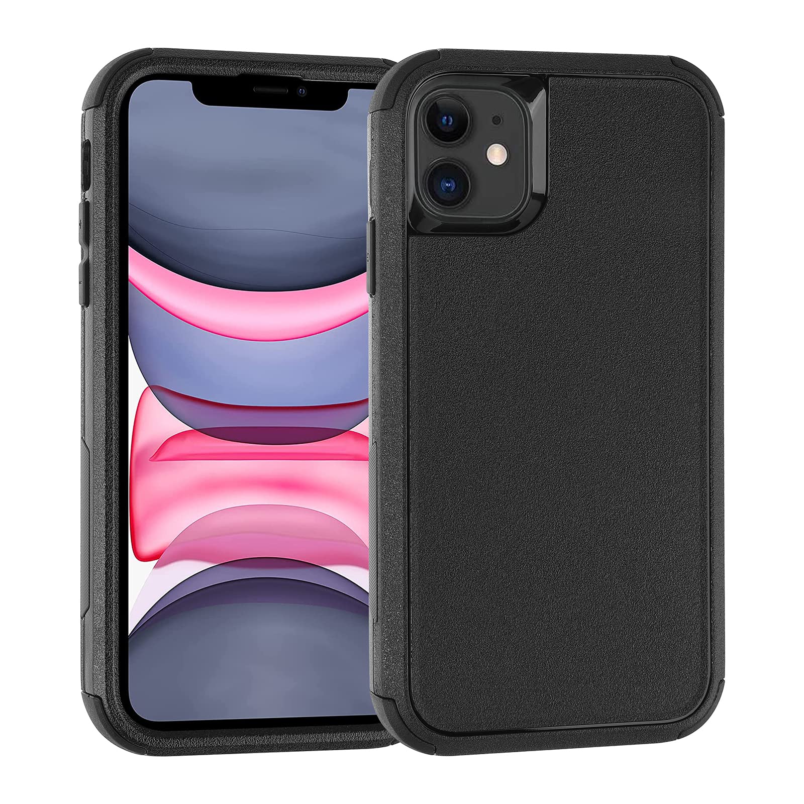 Joylifeboard For Iphone 11 Case, 3 In 1 Heavy Duty Protection Phone Case For Iphone 11, 3 Layers [Shockproof] [Dropproof] [Anti 