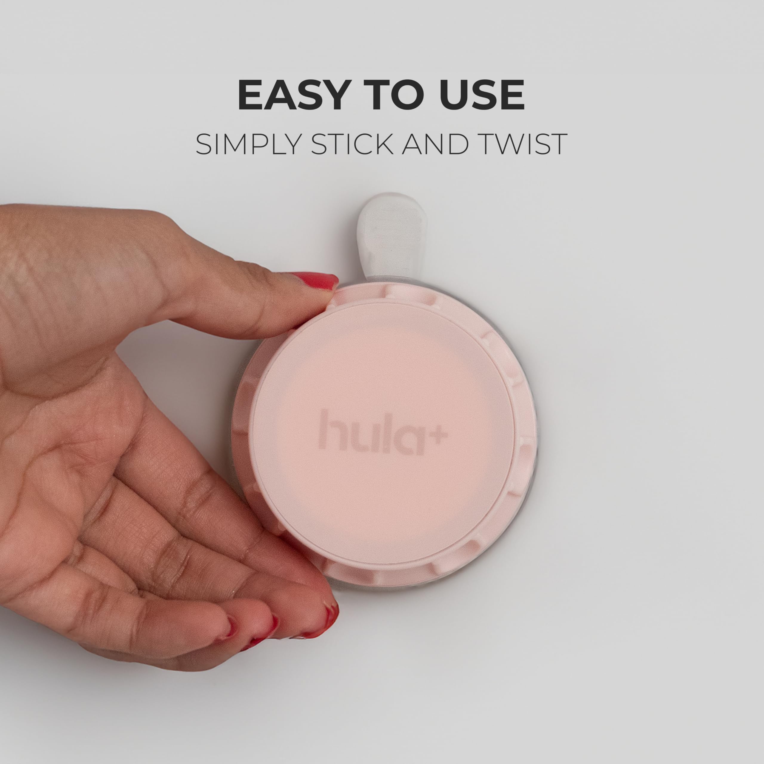 Hula+ Magsafe Phone Holder Portable Mount, Reusable Stand For Shower, Mirror, Kitchen, Window, & Bathroom Compatible With Magsaf