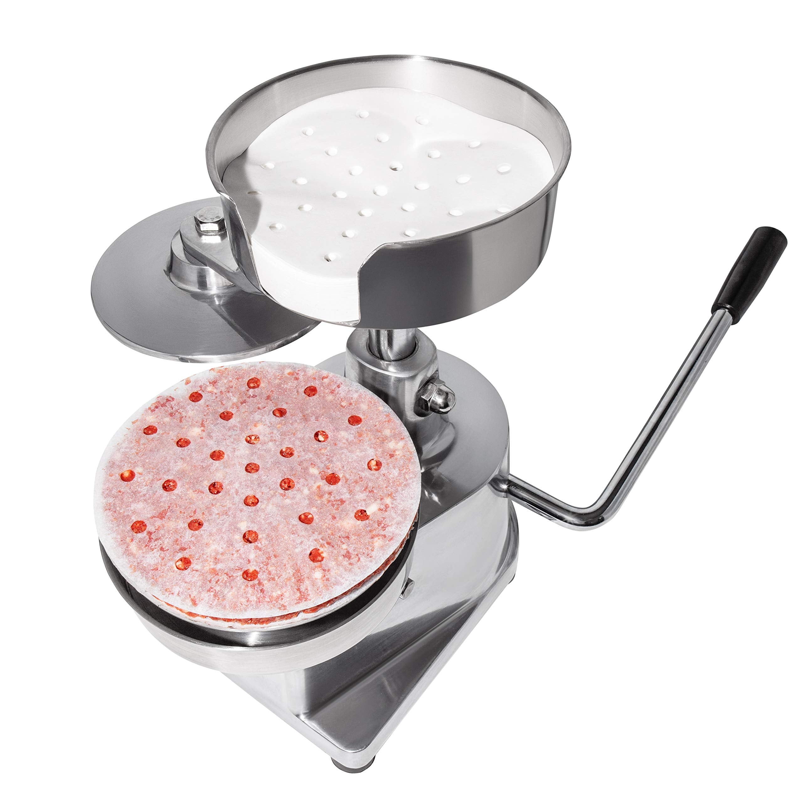 Aldkitchen Hamburger Patty Press | Burger Press | Meat Patty Forming Tool | + 500 Pcs Paper Sheet Set For Free