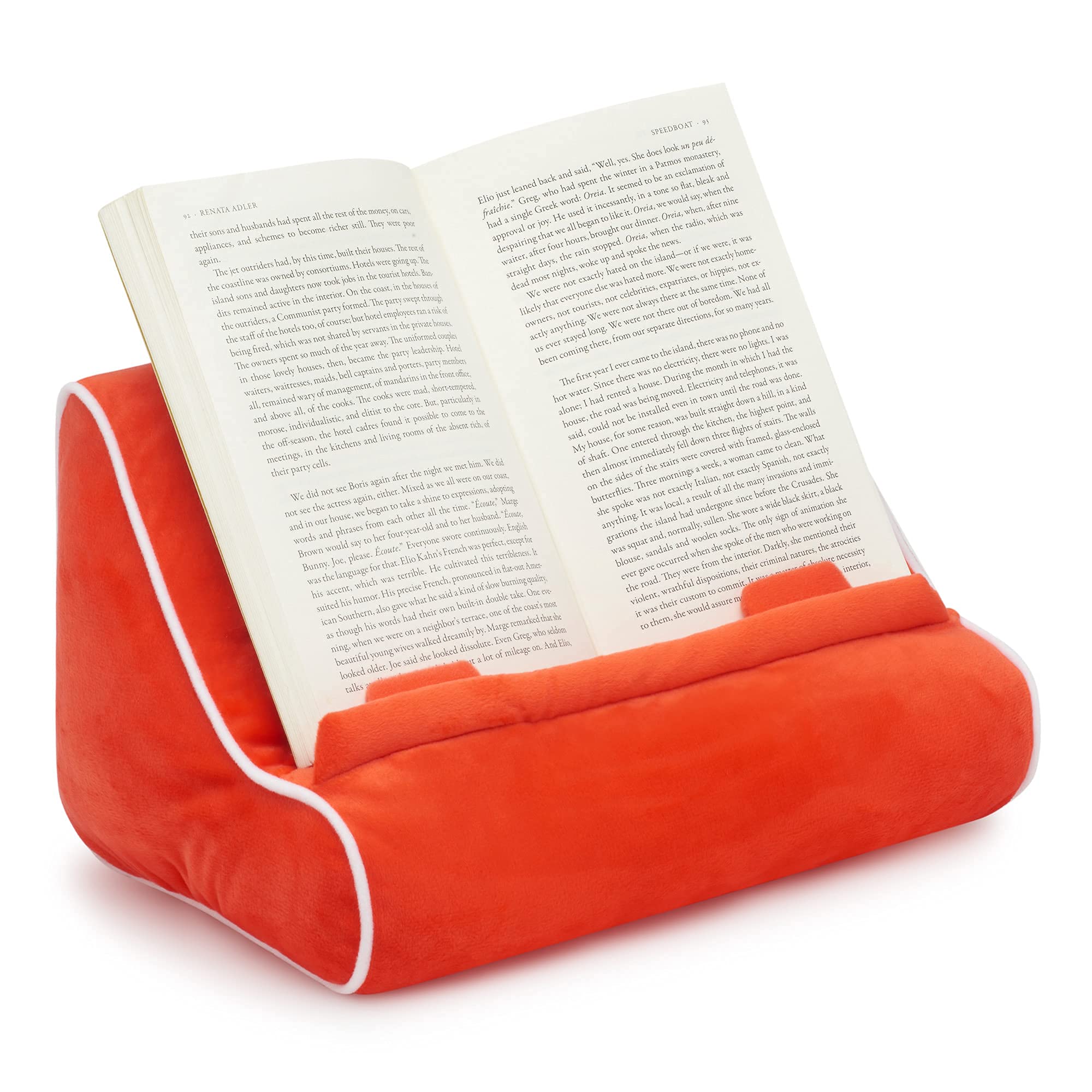 Book Couch Ipad Stand | Tablet Stand | Book Holder| Reading Pillow | Reading In Bed At Home | Tablet Lap Rest Cushion | Fun Nove