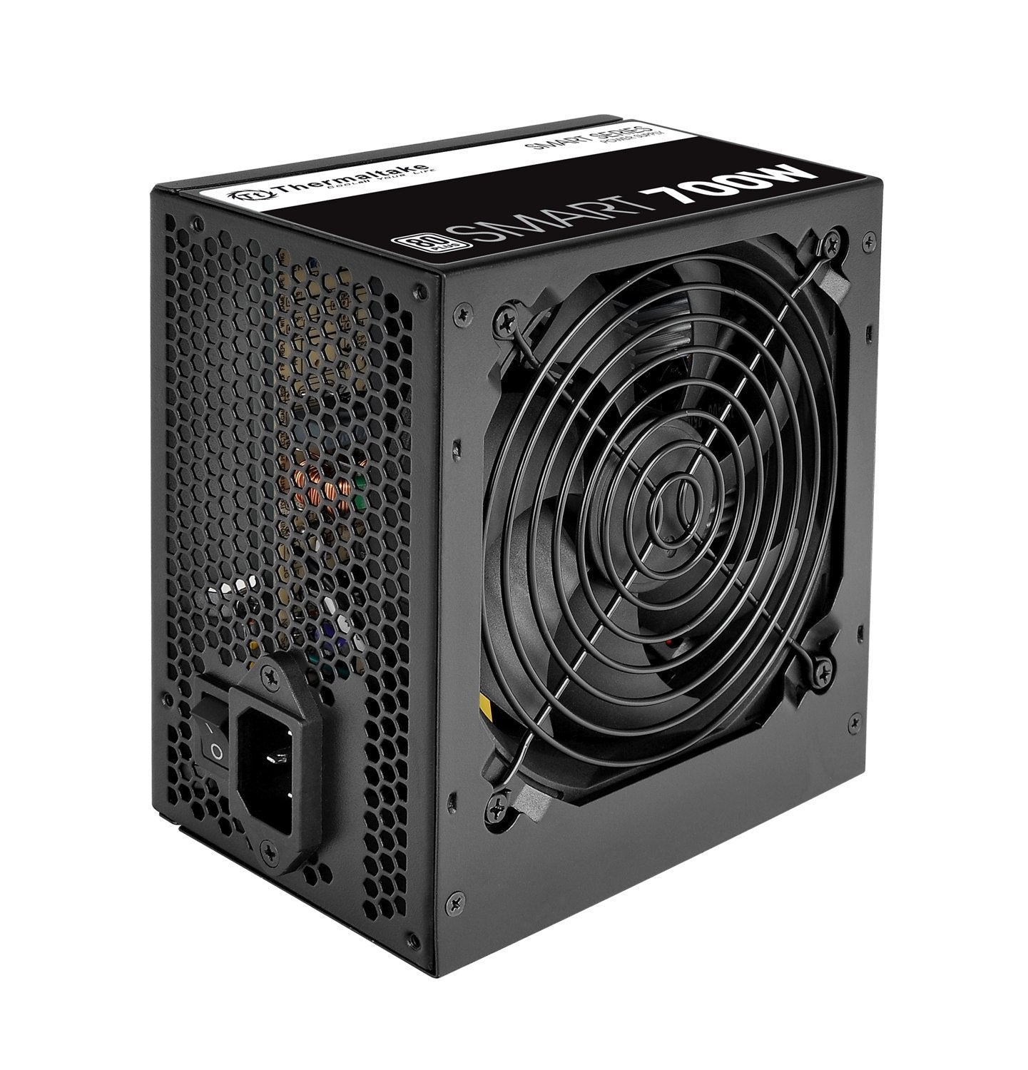 Thermaltake Smart 700W 80+ White Certified Psu, Continuous Power With 120Mm Ultra Quiet Fan, Atx 12V V2.3/Eps 12V Active Pfc Pow