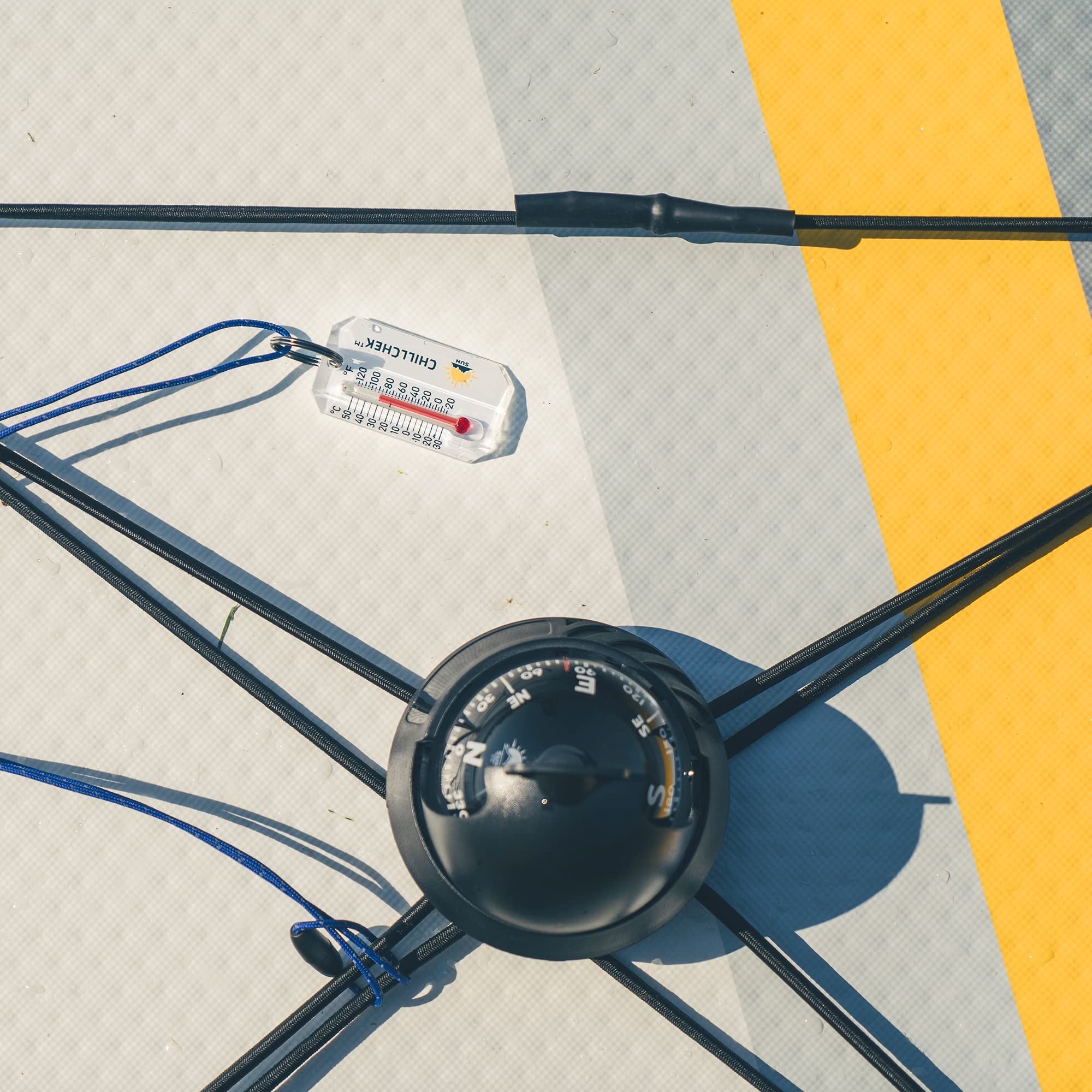 Sun Company Seaturtl Kayak Compass   Full Size Mountable Marine Compass With Adjustable Hood