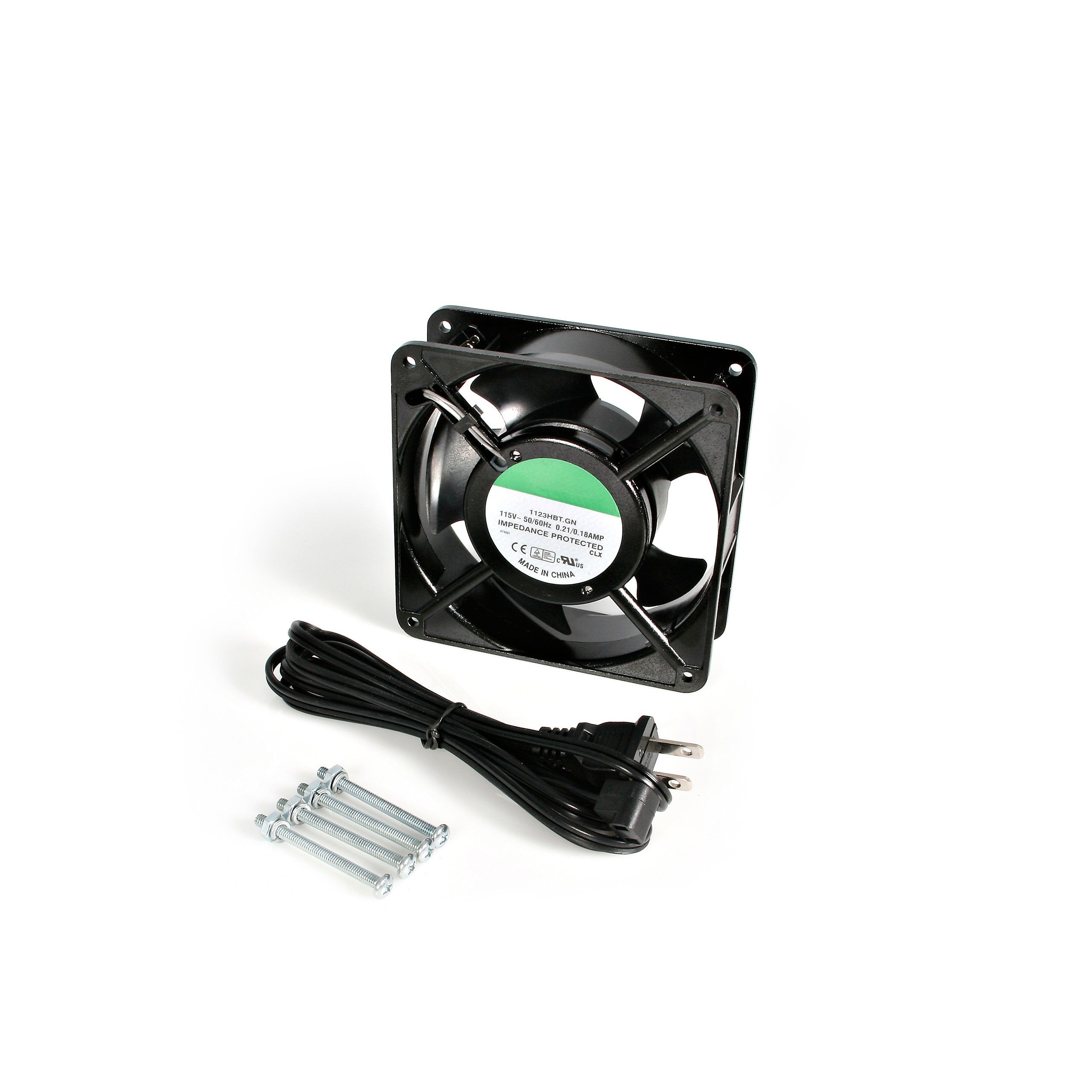 Startech.Com 120Mm Axial Rack Muffin Fan For Server Cabinet   115V   Ac Cooling   Low Noise & Quiet Pc Computer Case Fan (Acfank