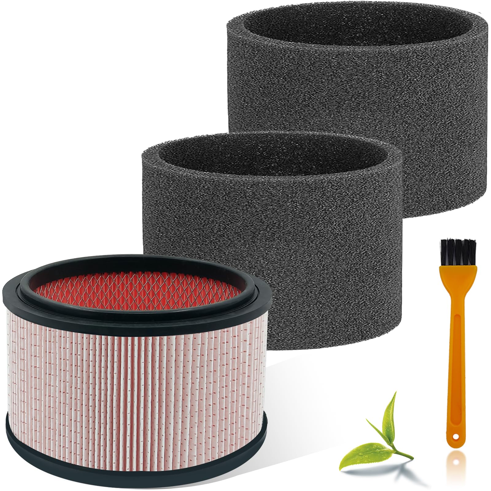 Lvjusen Vjff Fine Dust Replacement Filter Fits Vacmaster Vfb511B 0201 Beast/ Vwmb508 0101/ Vf408/ Vf409/ Professional Vf410P, Re