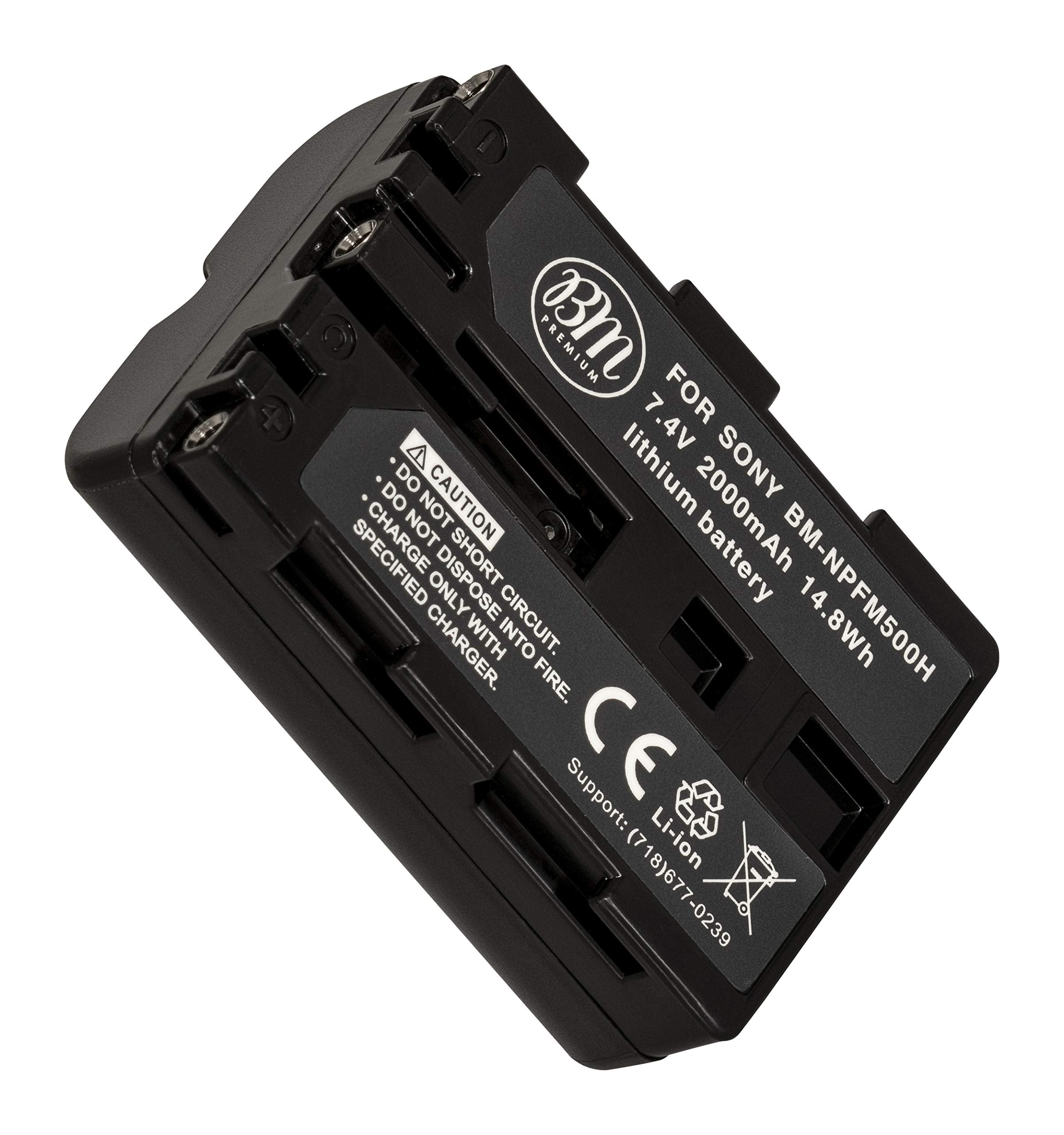 BM Premium NP FM500H Battery for Sony Alpha a77II, a68, SLT A57, A58, A65V, A77V, A99V, A200, A300, A350, A450, SLT A500, SLT A550, SLT A560, SLT A580, SLT A700, SLT A850, SLT A900 DSLR Camera