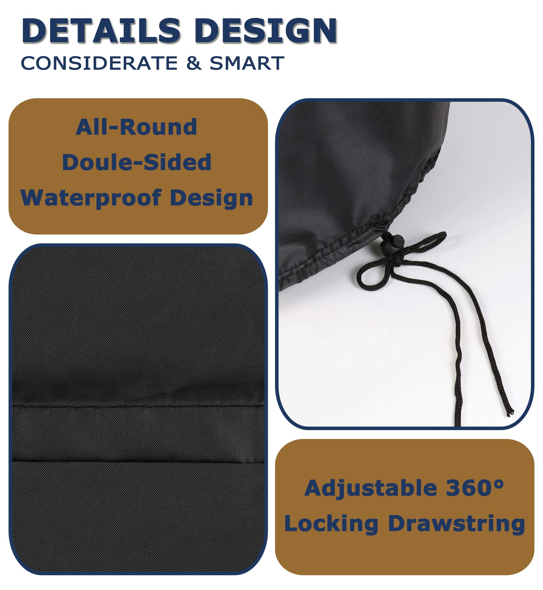 Tifile 12 Inch Outdoor Speaker Cover, Pa/Dj Lightweight Powered Speaker Cover Bag, Upright Powered Speaker Cover, Protective Clo