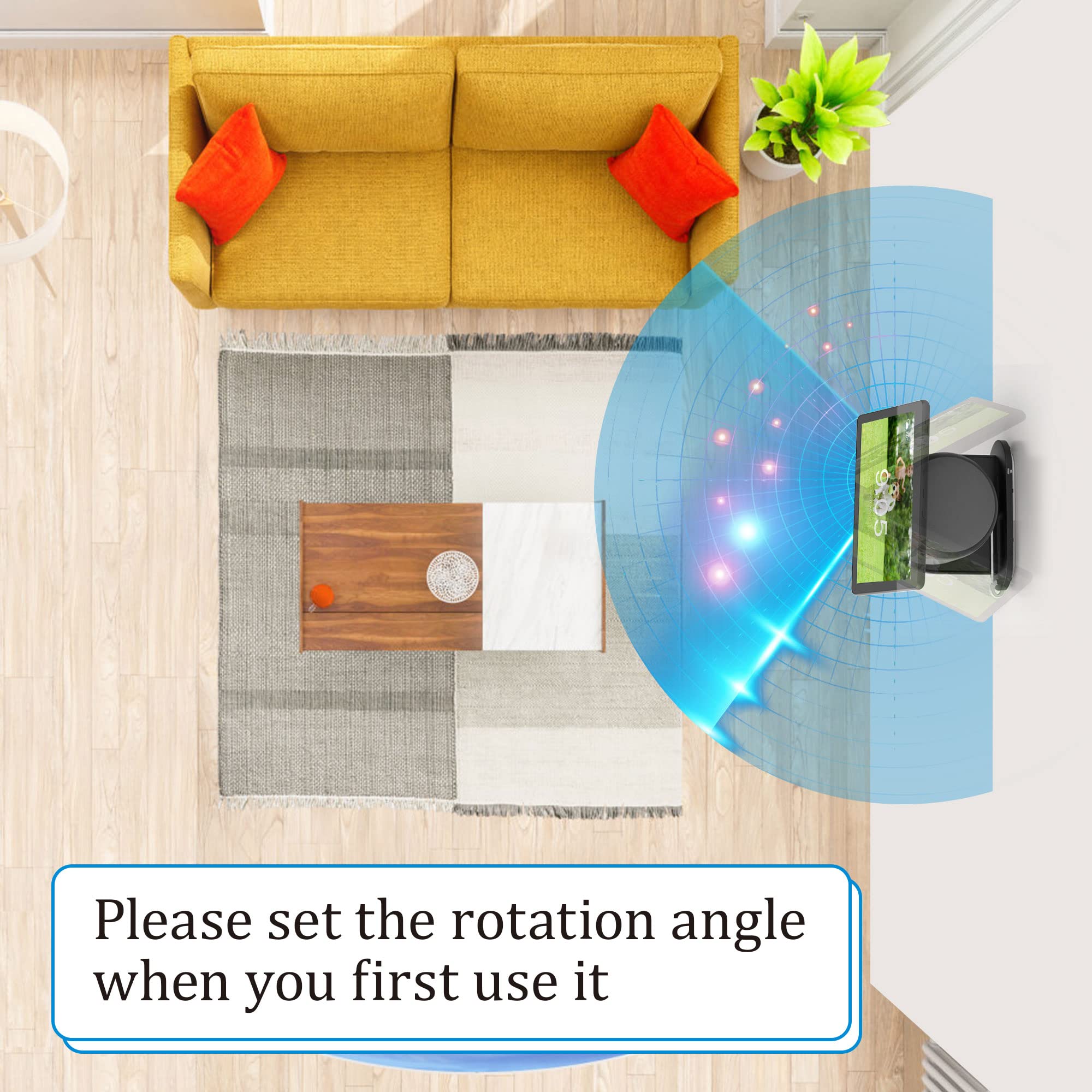 Plusacc Show 10 Wall Mount Stand   Holder Mount For Echo Show 10 3Rd Gen, Space Saving Alexa Accessories Bracket Shelf (Black)