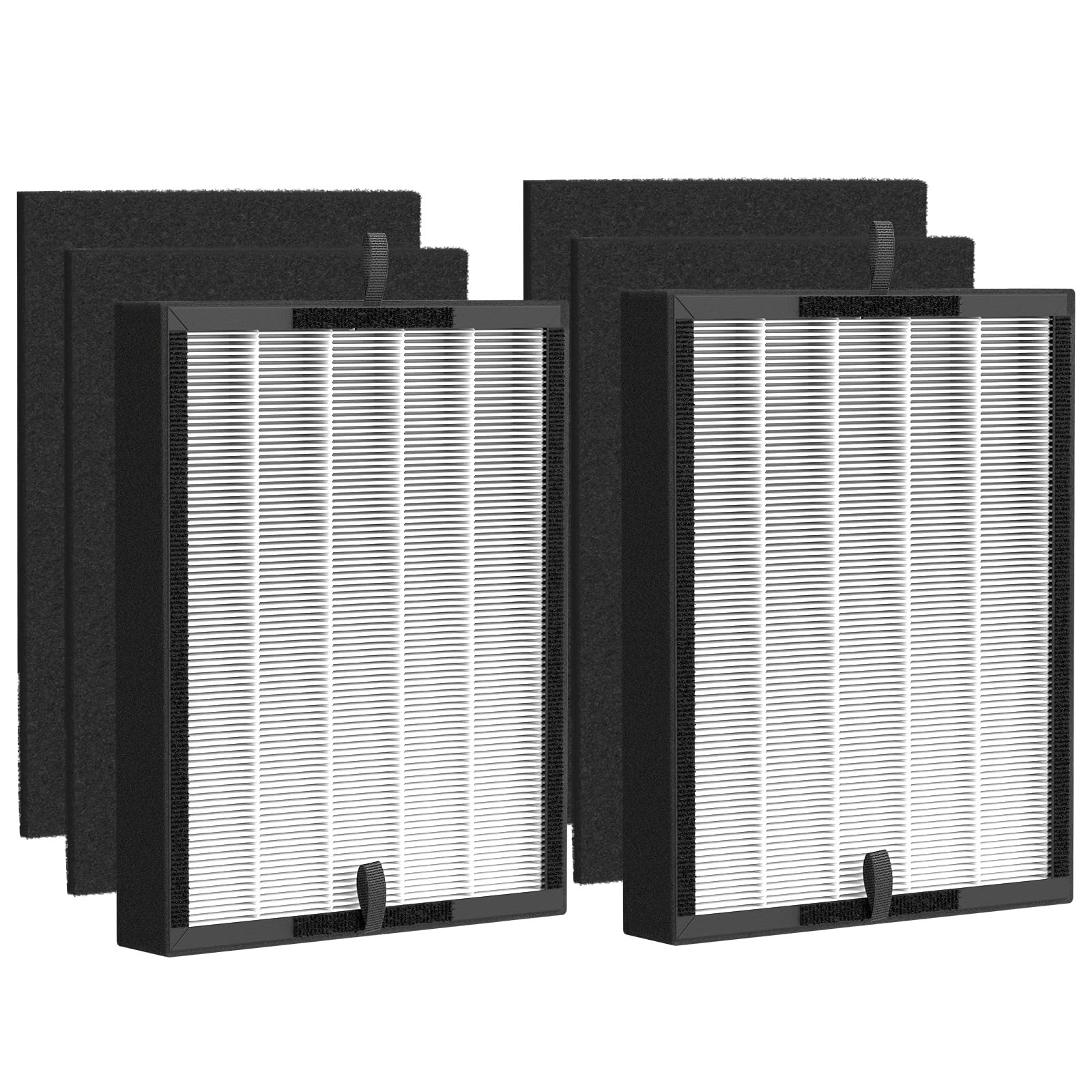 True Hepa 45I Replacement Filter, Compatible With Flex Bh400 And 45I Air Purifier, Compared # B4 Fresh/Fl40 Silver Carbon, 2 Pac