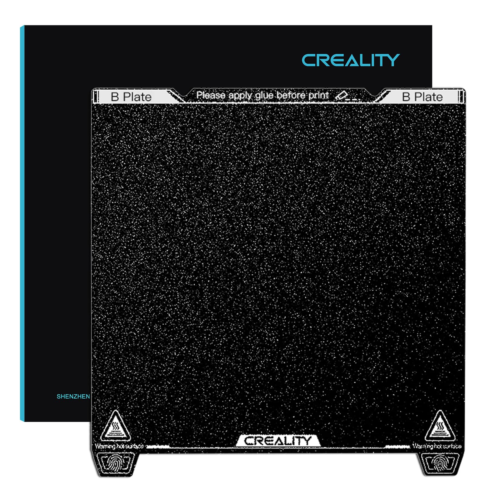 Official Creality K1 Max Build Plate 315X310Mm Textured Pei Spring Steel Magnetic K1 Max Bed Plate 3D Printer Build Plate For K1