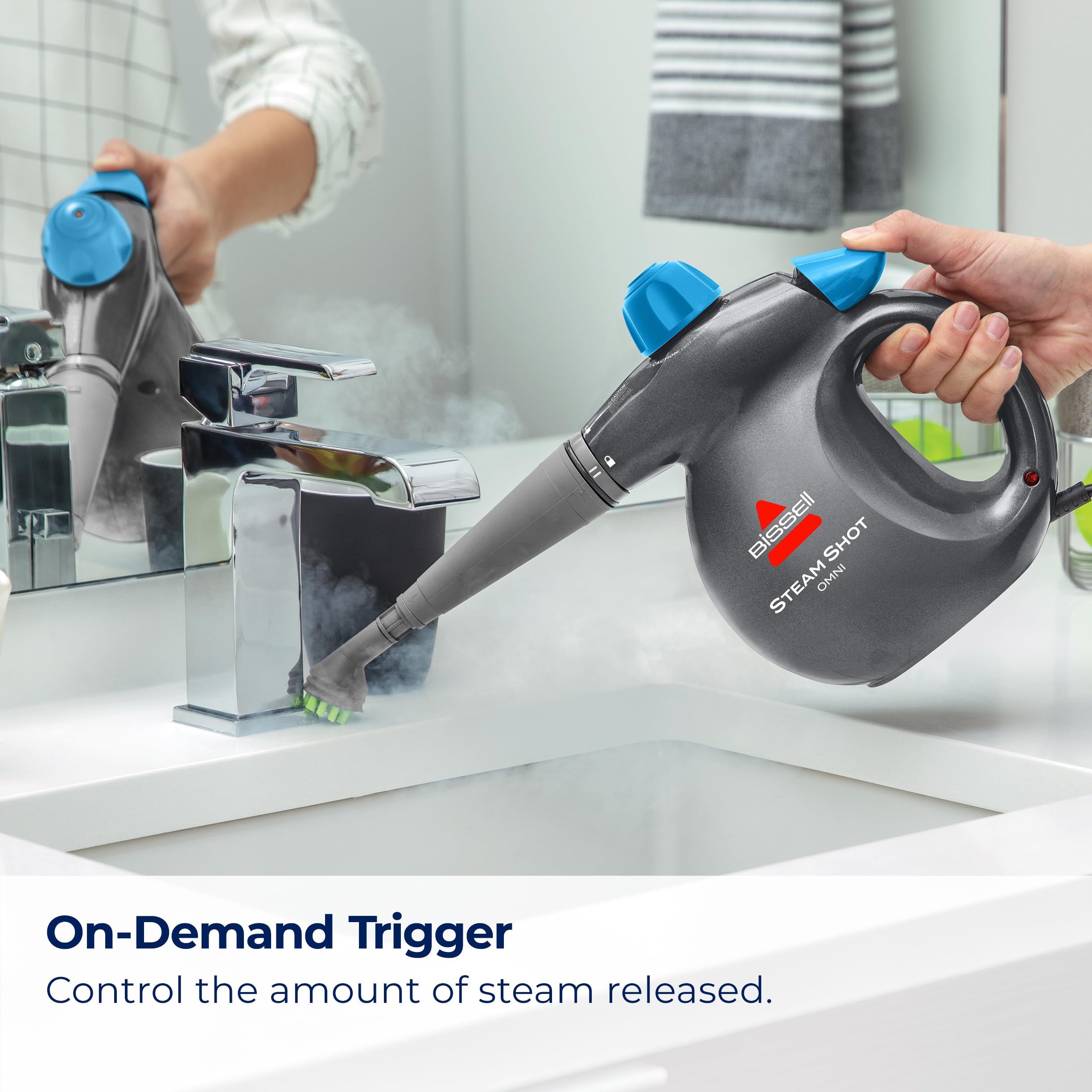 Bissell Steam Shot Omni Handheld Steam Cleaner, New 2024 Model